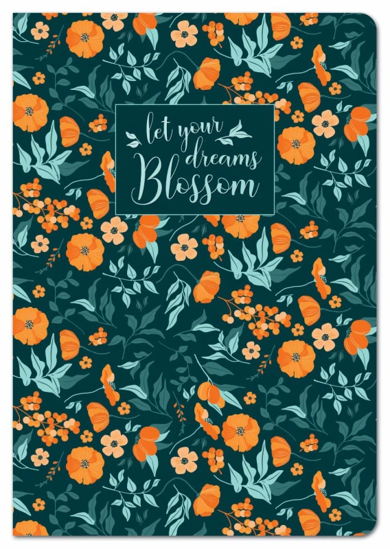Lastva Knyga A5 104lap. 80g SPRING Diary linija