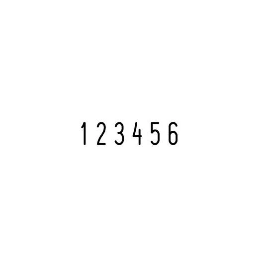 Trodat Numeratorius 4836 6sk. 3,8mm