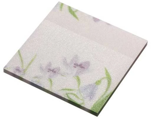 Zibi Lipnūs lapeliai ARABESKI 75x75mm 50lap blizgūs levandų sp