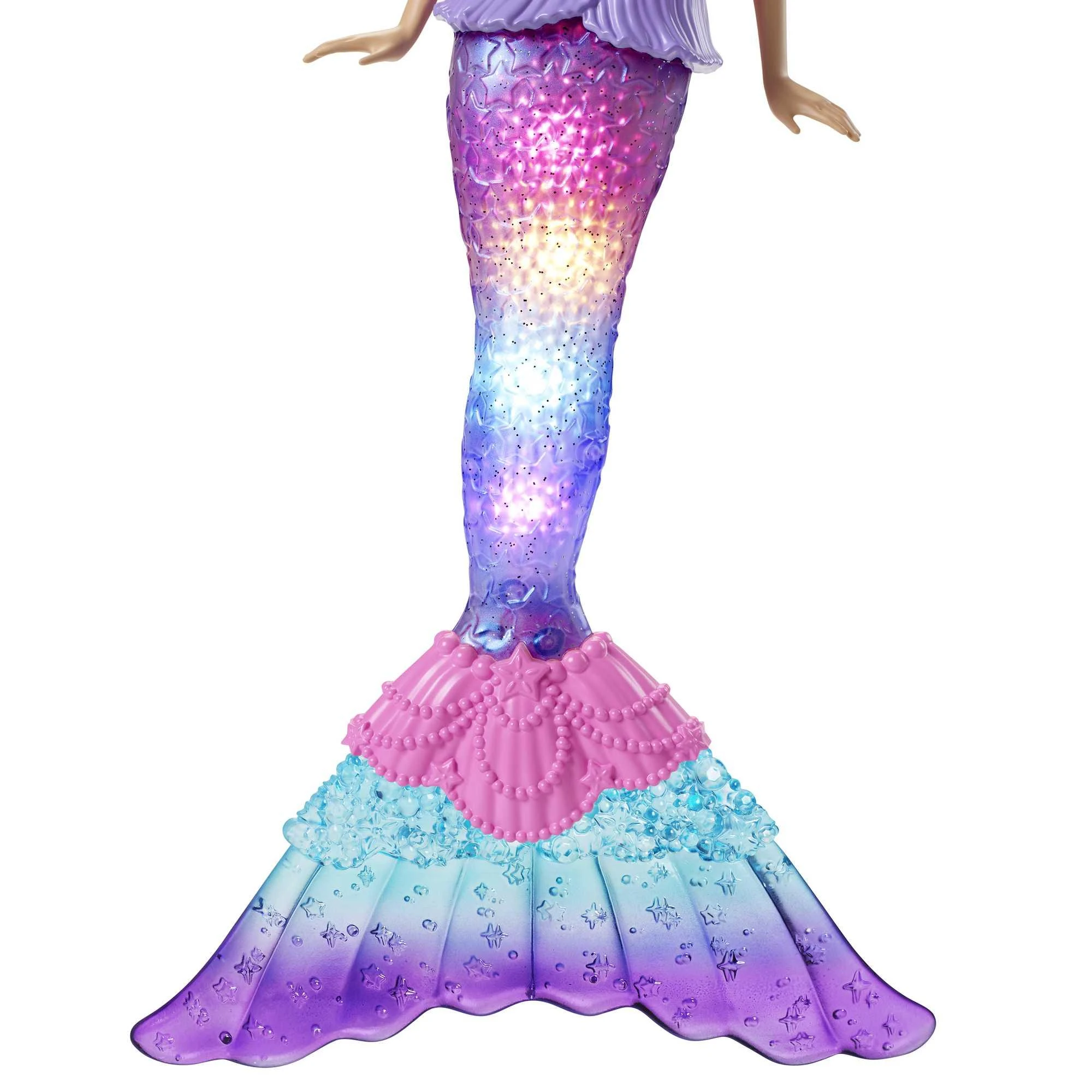 Šviečianti Barbė undinėlė Mattel Barbie Dreamtopia (HDJ36)