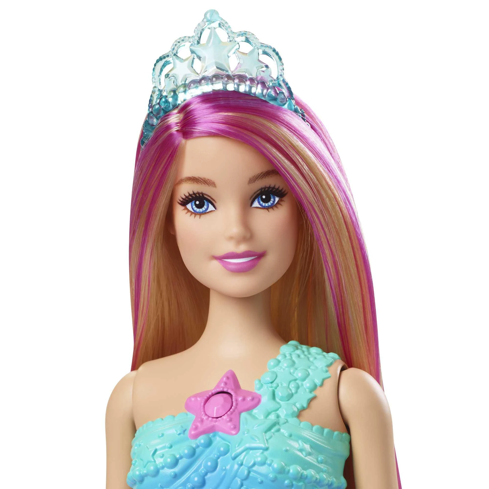 Šviečianti Barbė undinėlė Mattel Barbie Dreamtopia (HDJ36)