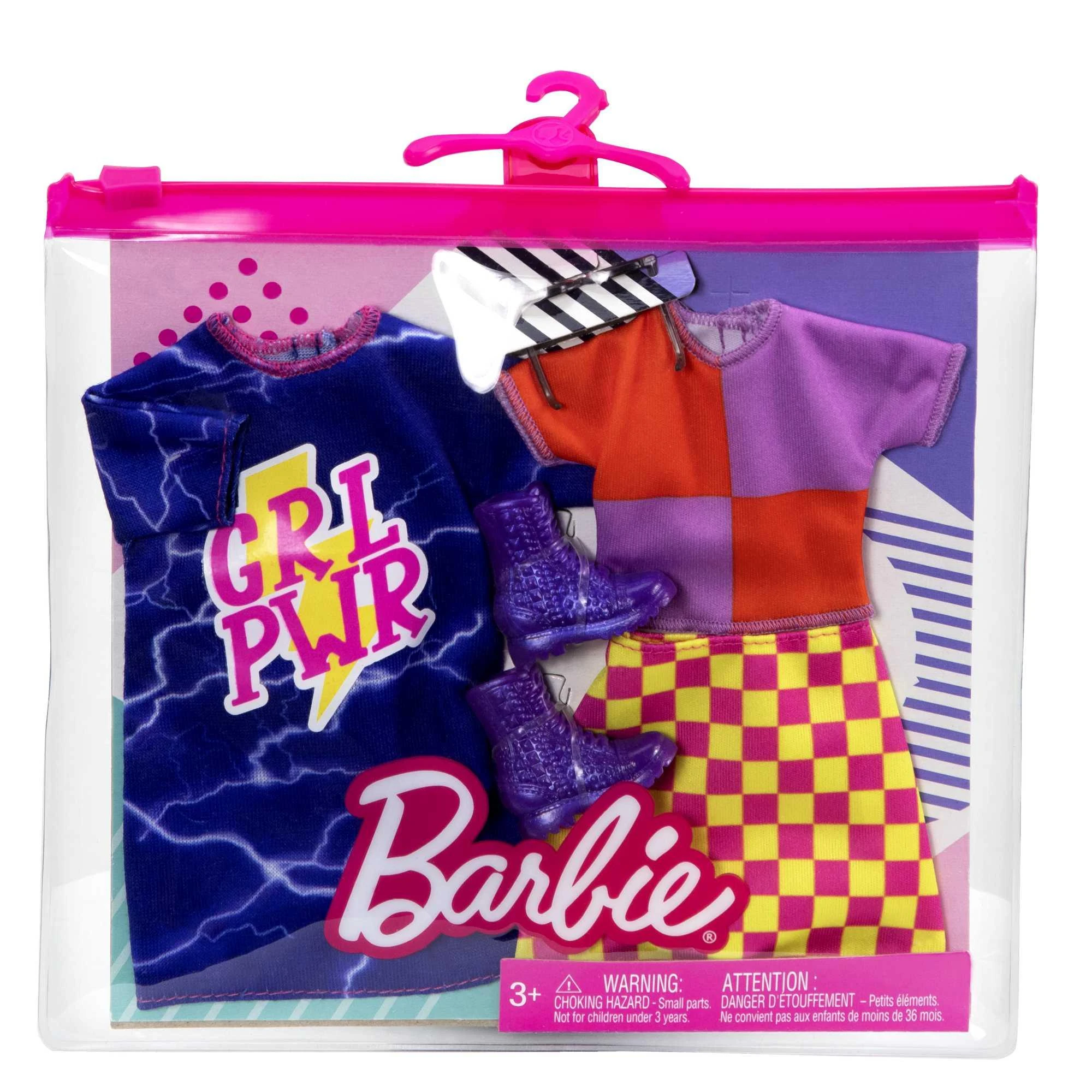 Mattel Barbės 2 rūbų komplektų rinkinys 2021