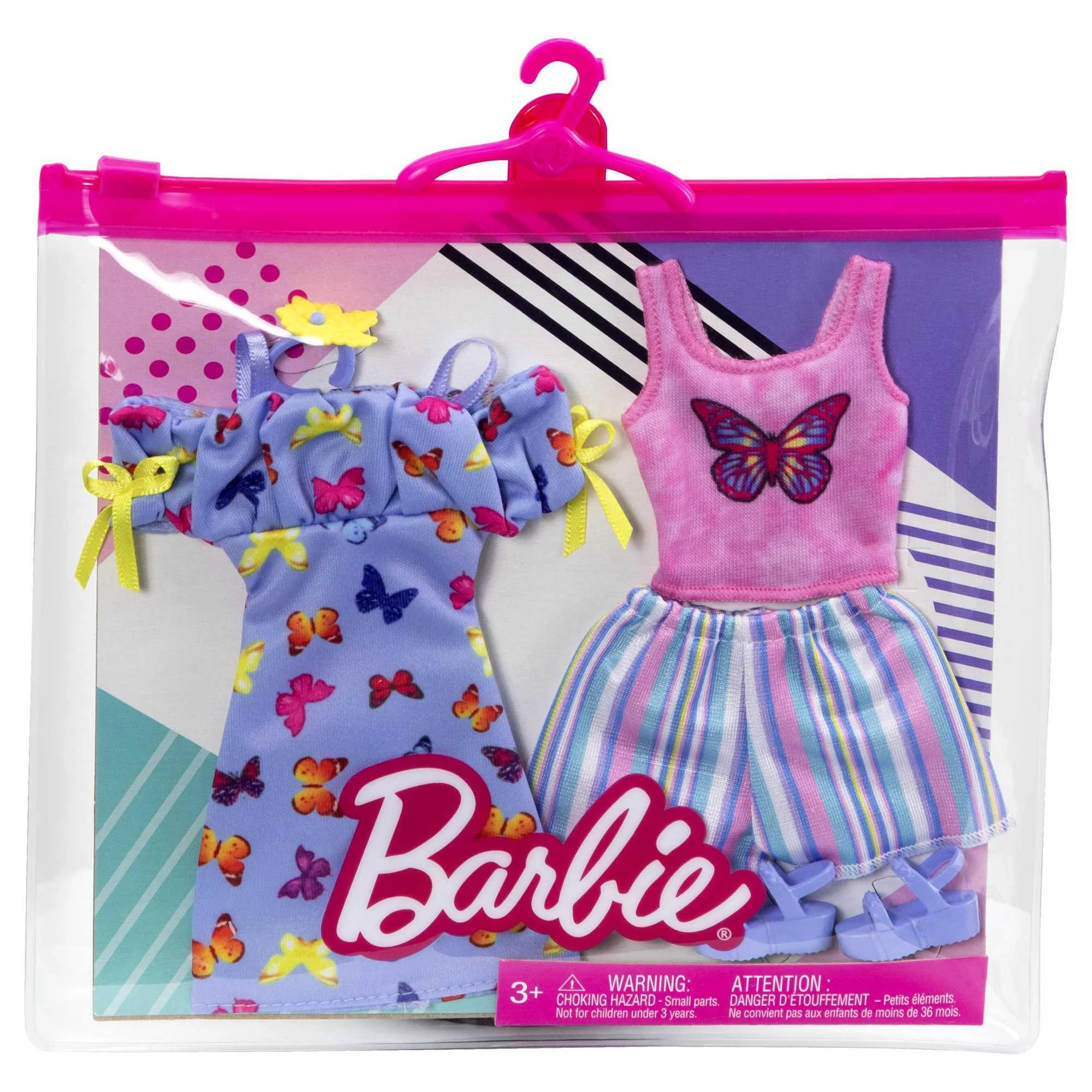 Mattel Barbės 2 rūbų komplektų rinkinys 2021