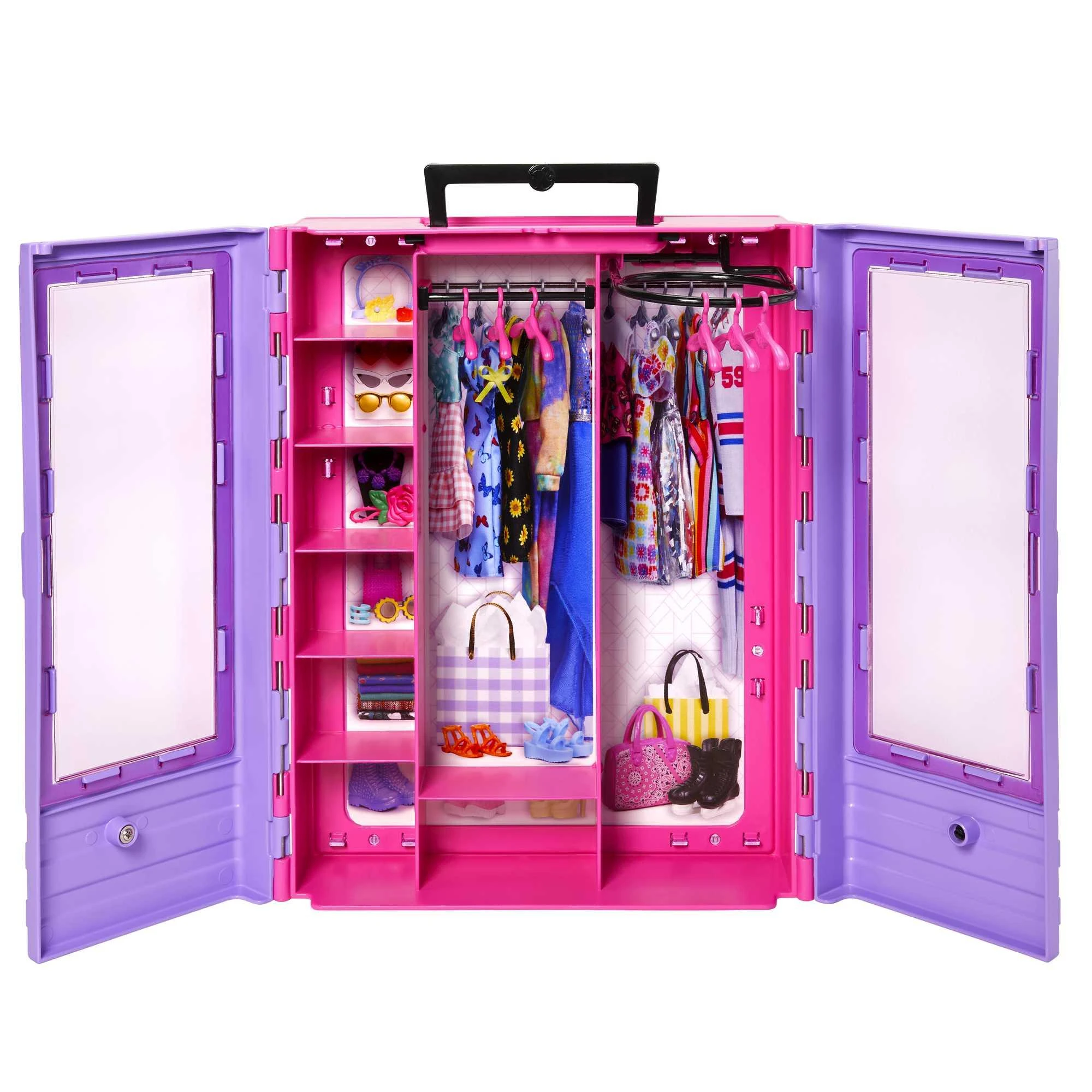 Mattel Barbės rūbų ir aksesuarų spinta