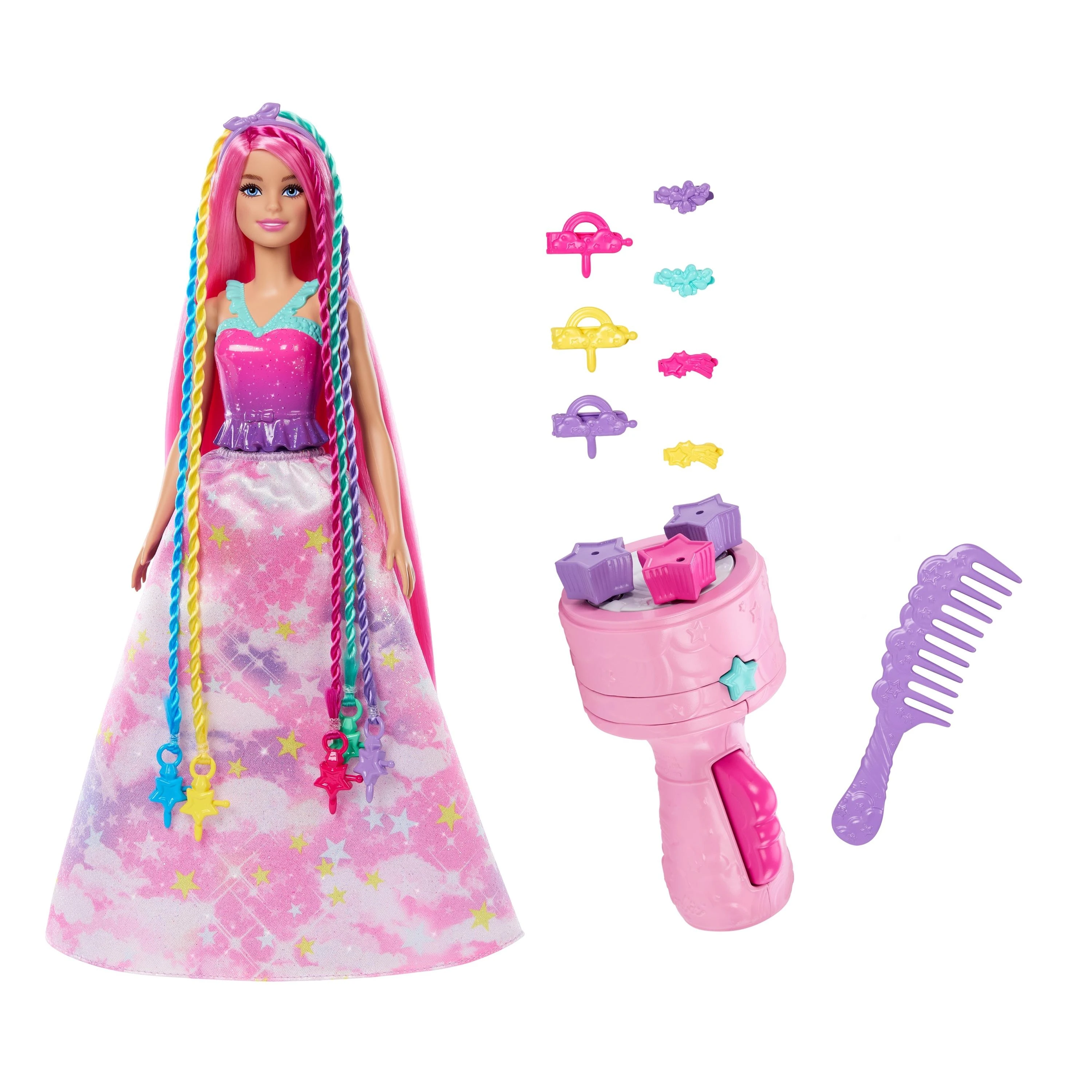 Barbie Dreamtopia princesės plaukų dekoravimo rinkinys