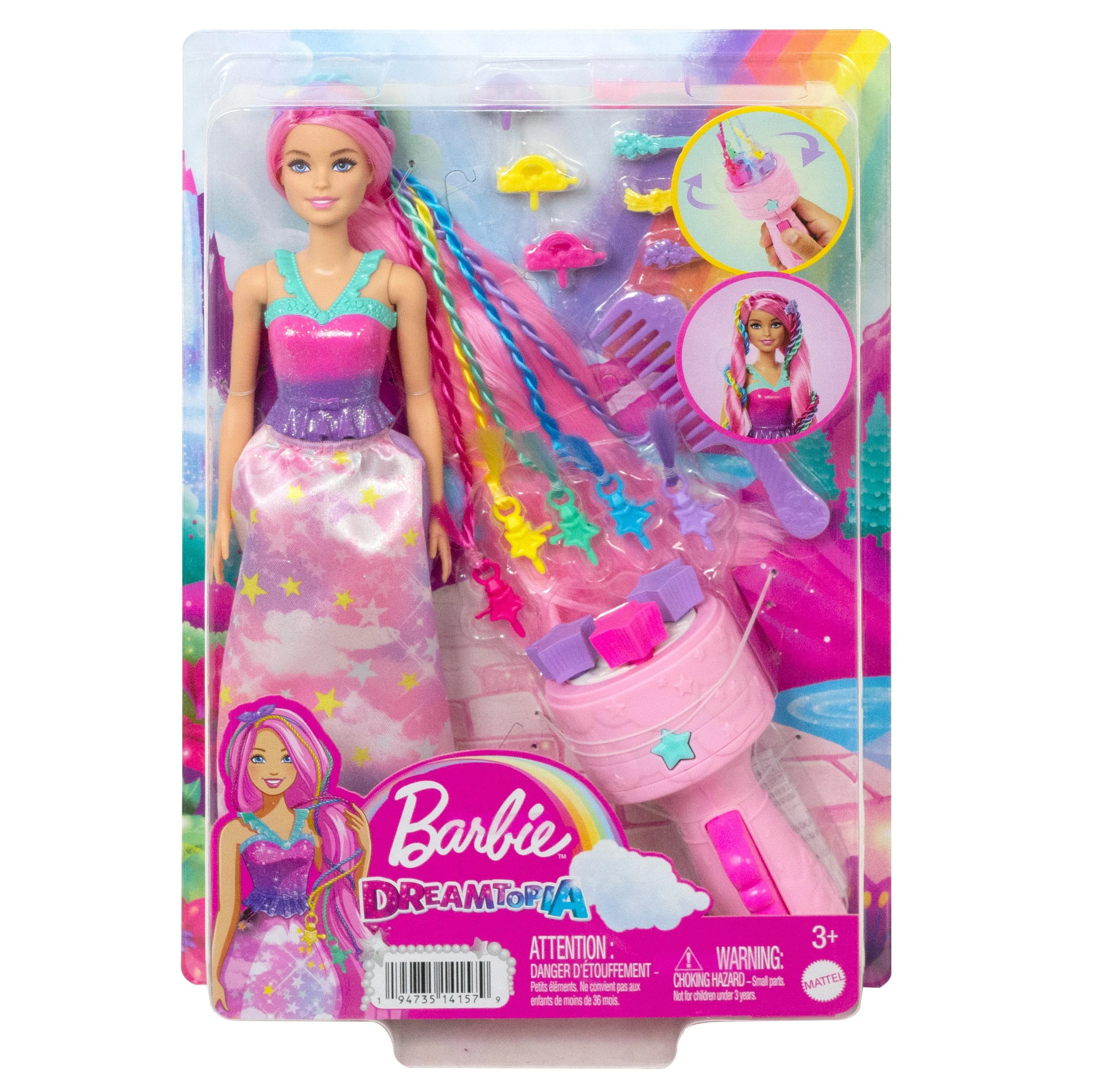 Barbie Dreamtopia princesės plaukų dekoravimo rinkinys