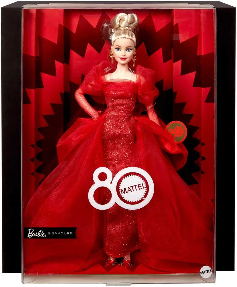 BARBIE kolekcinė lėlė Mattel 80 (JBJ17)