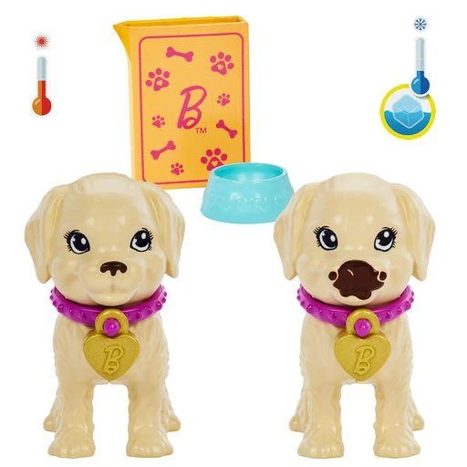 Mattel Lėlė Barbė šuniukų įvaikinimo žaidimų rinkinys