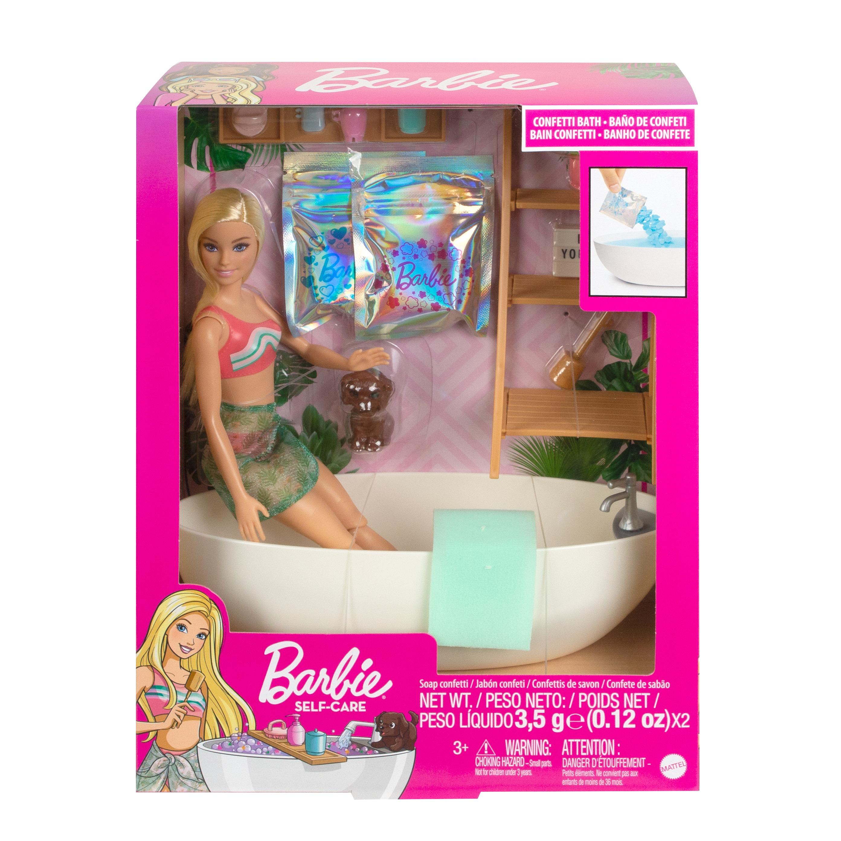 Mattel Barbie vonios su muilo konfeti rinkinys