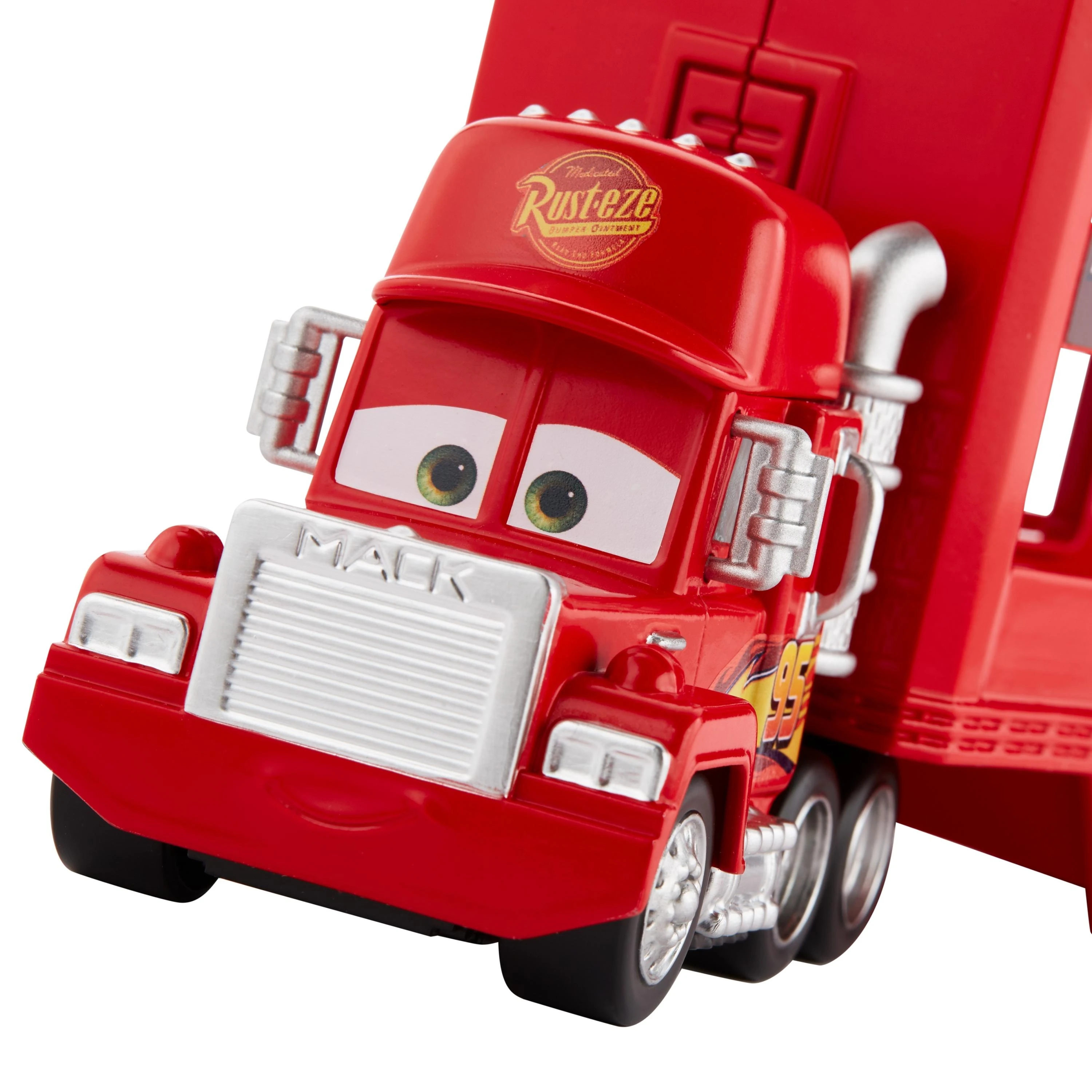 Mattel Cars transporteris Makas mini lenktynininkams (GNW34)
