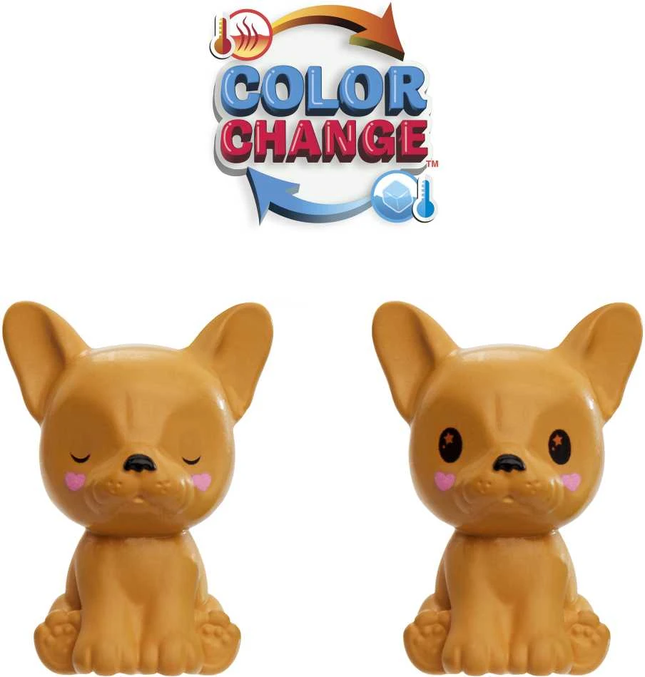 Mattel Čelsės „Cutie Reveal“ rinkinys, minkštutėlių kostiumų serija - šunelis + varlytė