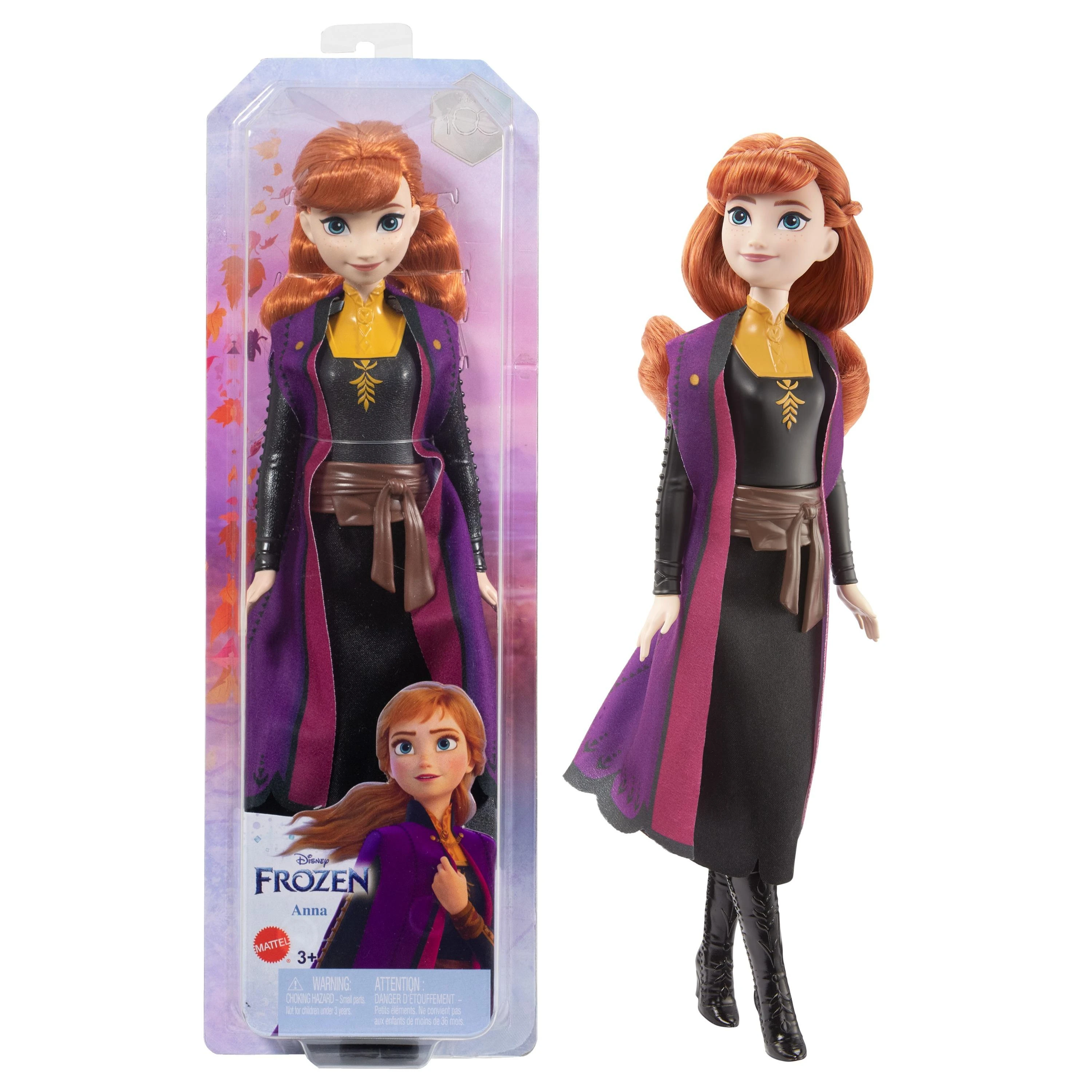Mattel DISNEY FROZEN lėlė Ana (2 filmo dalies įkvėpta išvaizda) (HLW50)