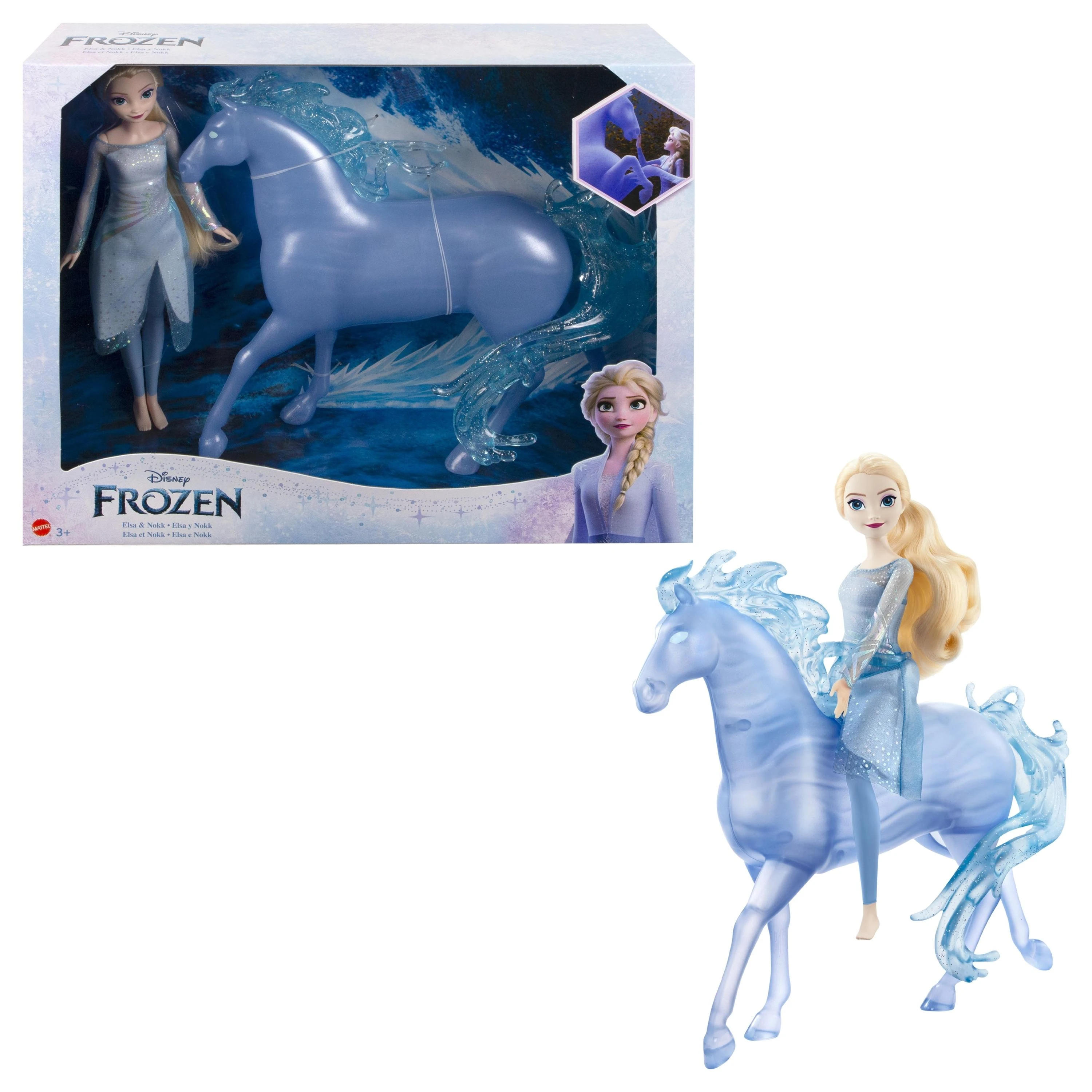 Mattel Frozen Lėlė Elza ir mistinis vandenų žirgas