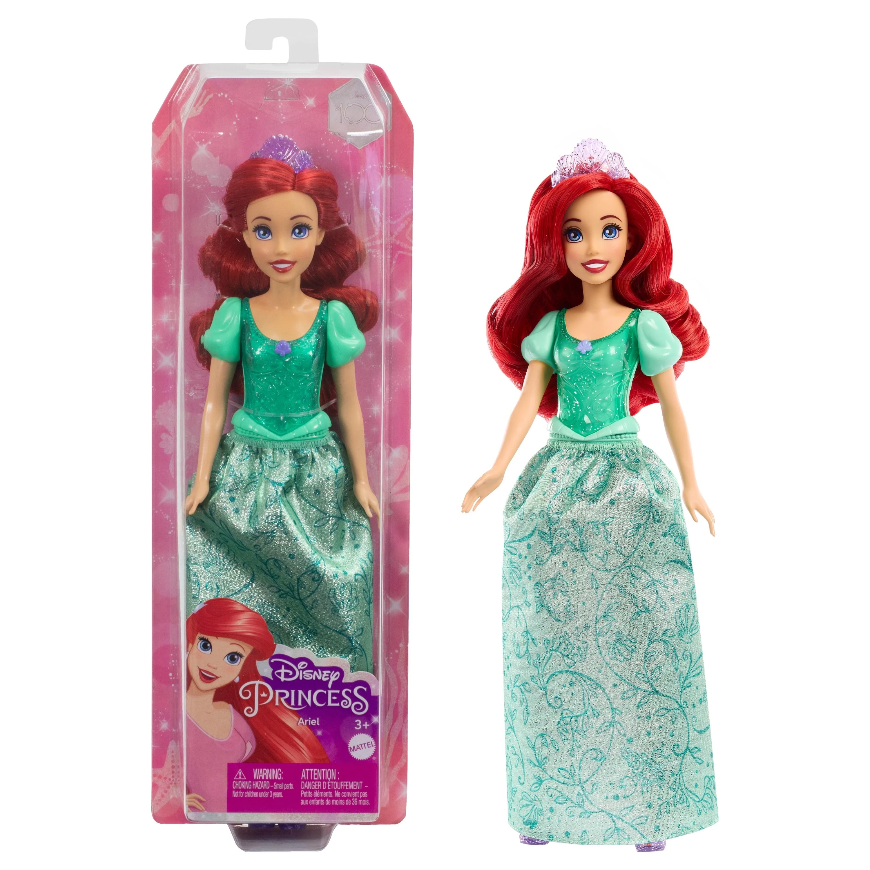 Mattel DISNEY PRINCESS lėlė – Arielė (HLW10)
