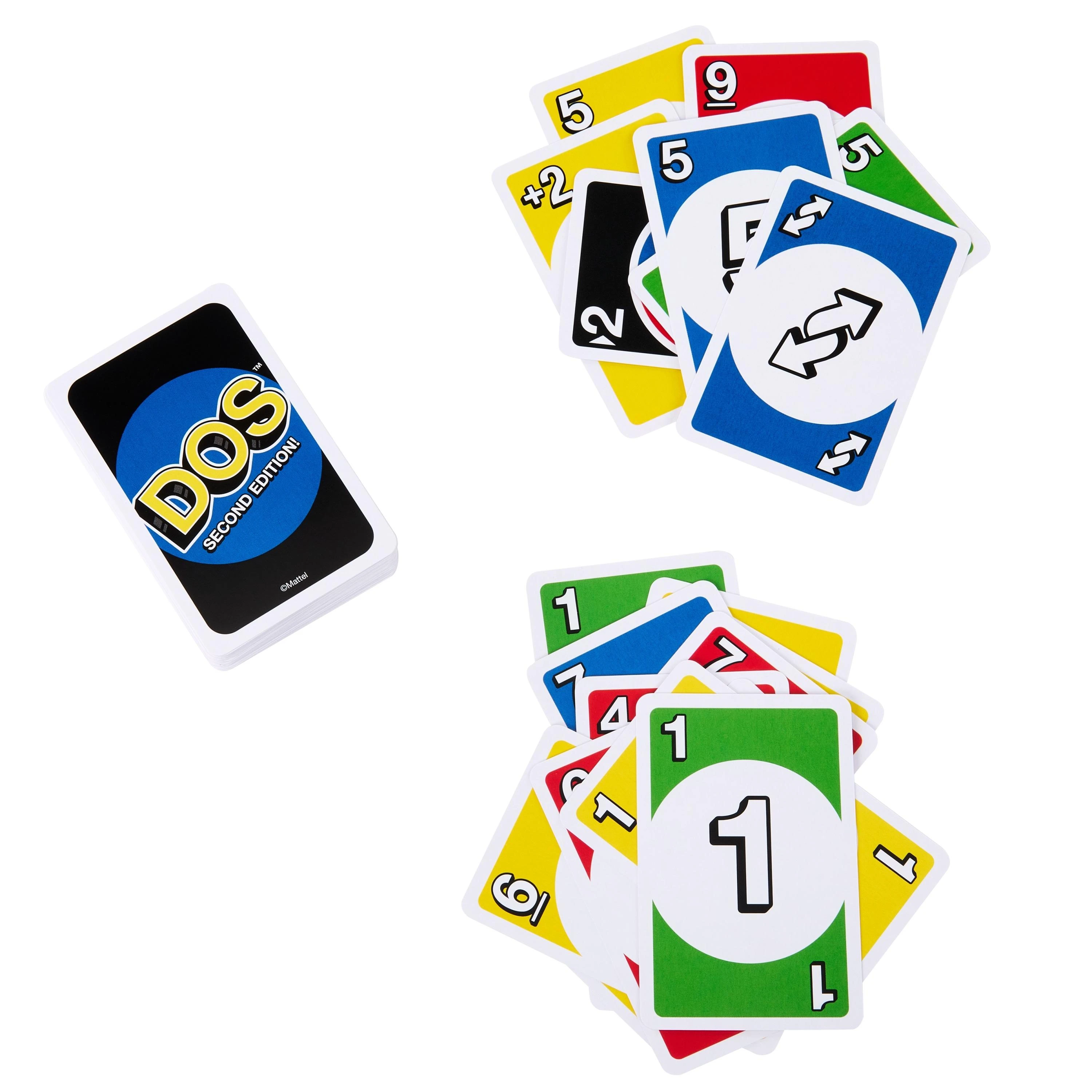Mattel UNO kortos DOS (atnaujintos) (HNN01)