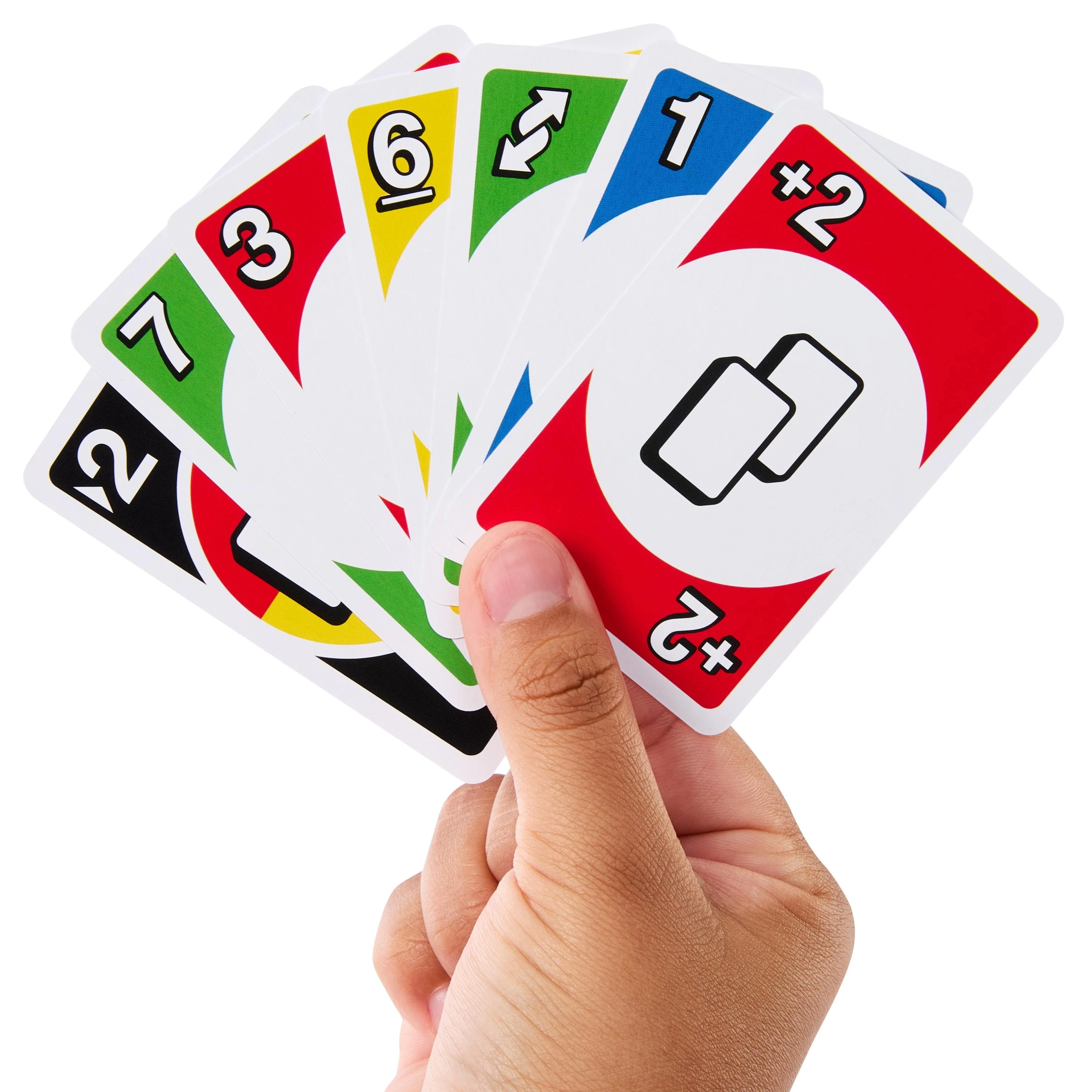 Mattel UNO kortos DOS (atnaujintos) (HNN01)