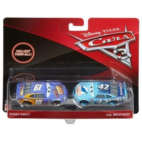 Mattel CARS 3 dviejų automodelių rinkinys Die Cast, DXV99