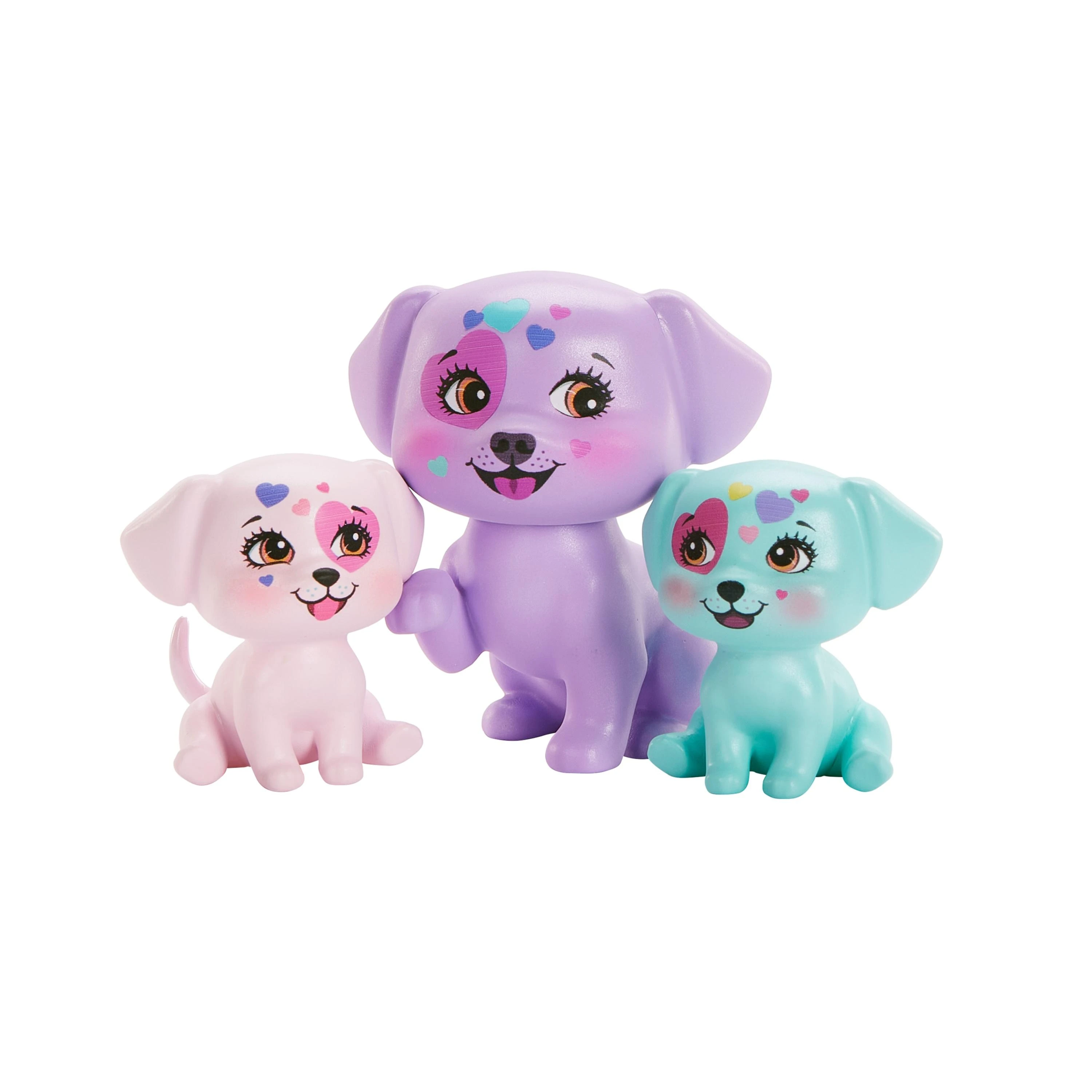 Mattel ENCHANTIMALS herojų dalmantinų šeima (HKN14)