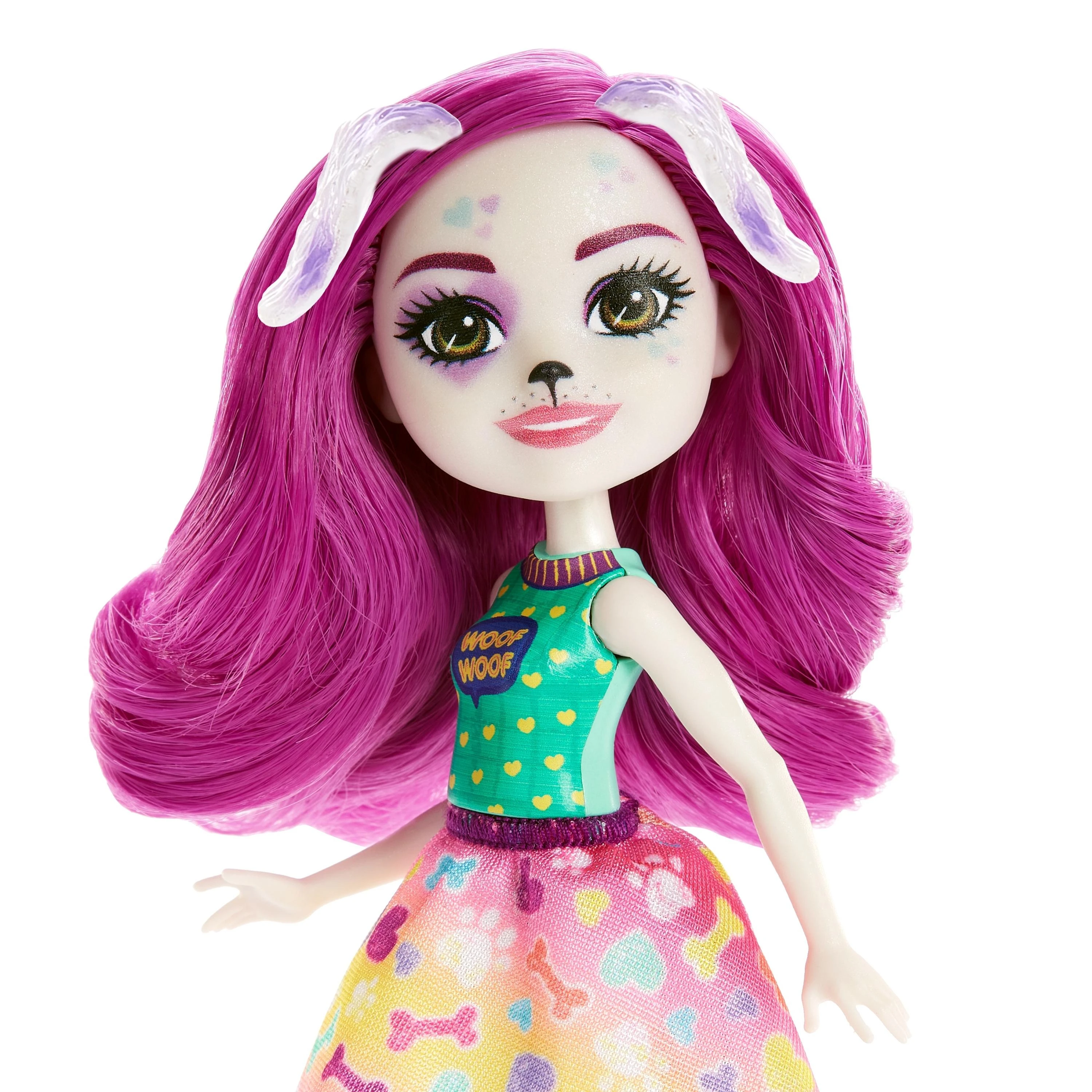 Mattel ENCHANTIMALS herojų dalmantinų šeima (HKN14)