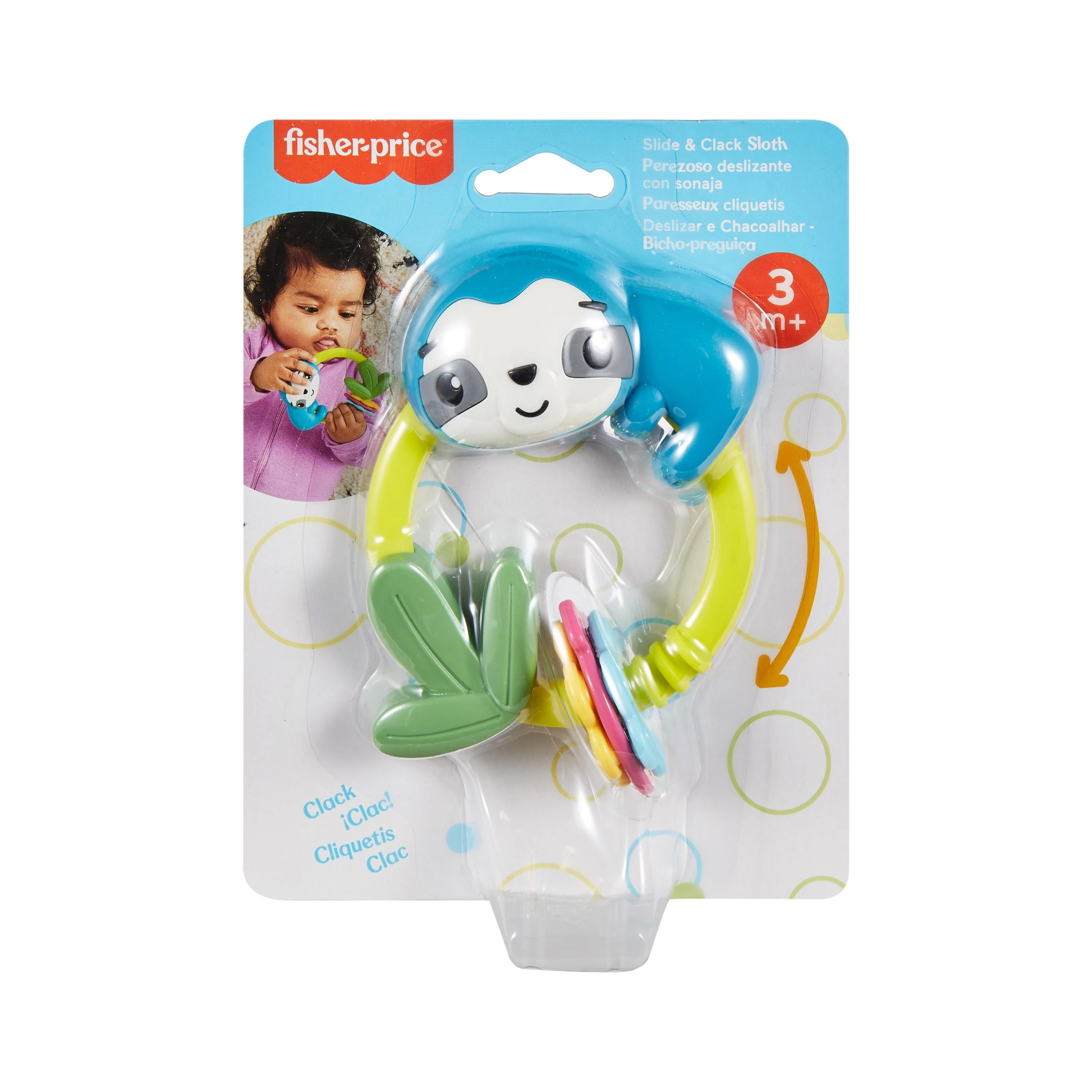 FISHER-PRICE barškutis – Linksmasis gyvūnėlis (HJW11)