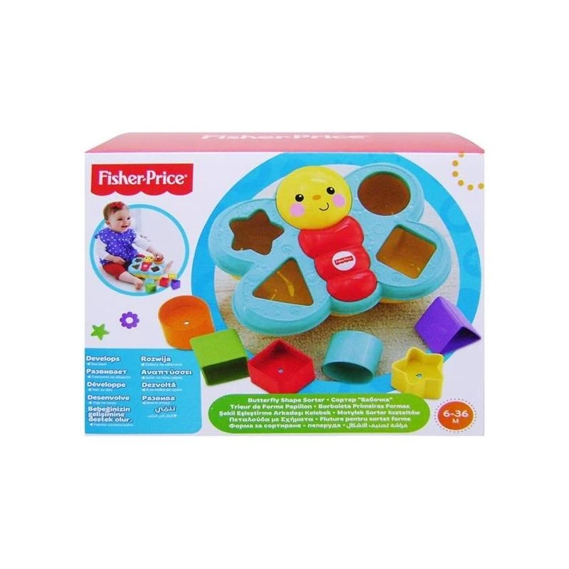 Fisher price Formelių rūšiuoklė - Drugelis