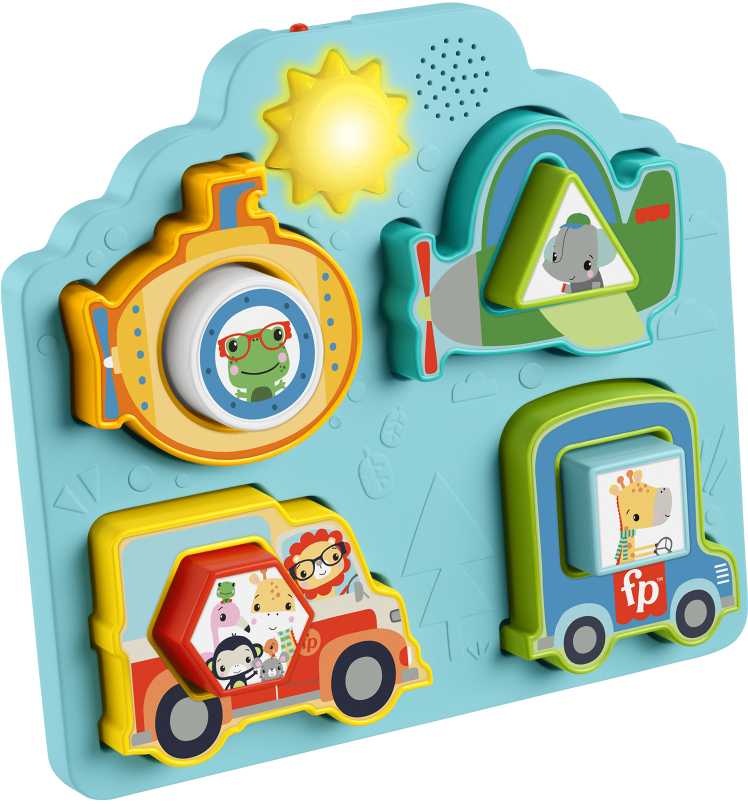Mattel FISHER-PRICE formelių rūšiuoklė – Mašinėlės (HRP31)