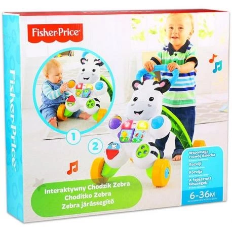Fisher price Vaikštukas-paspirtukas - Zebriukas