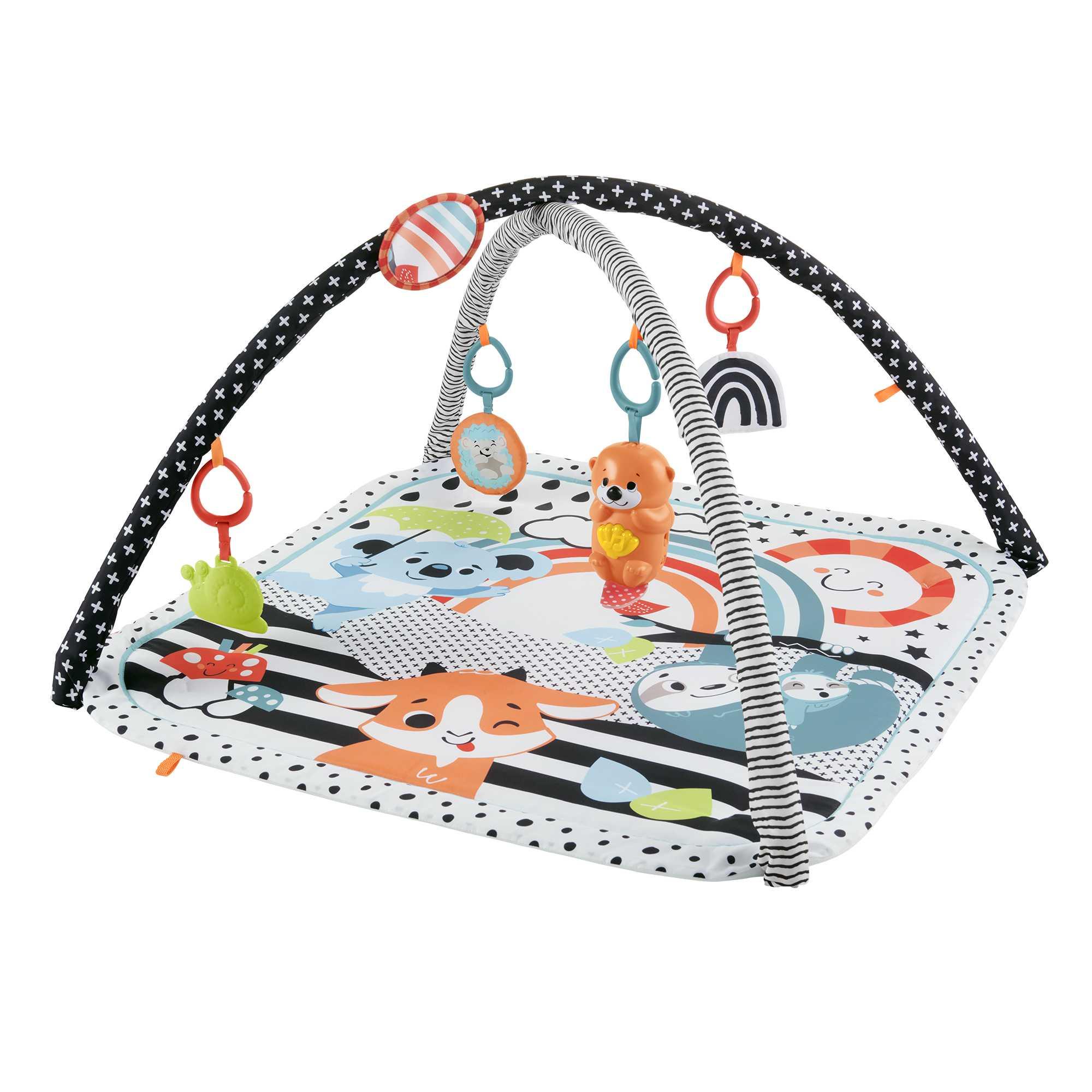 Fisher Price FP veiklos kilimėlis su šviečiančiu ir grojančiu gyvūnėliu