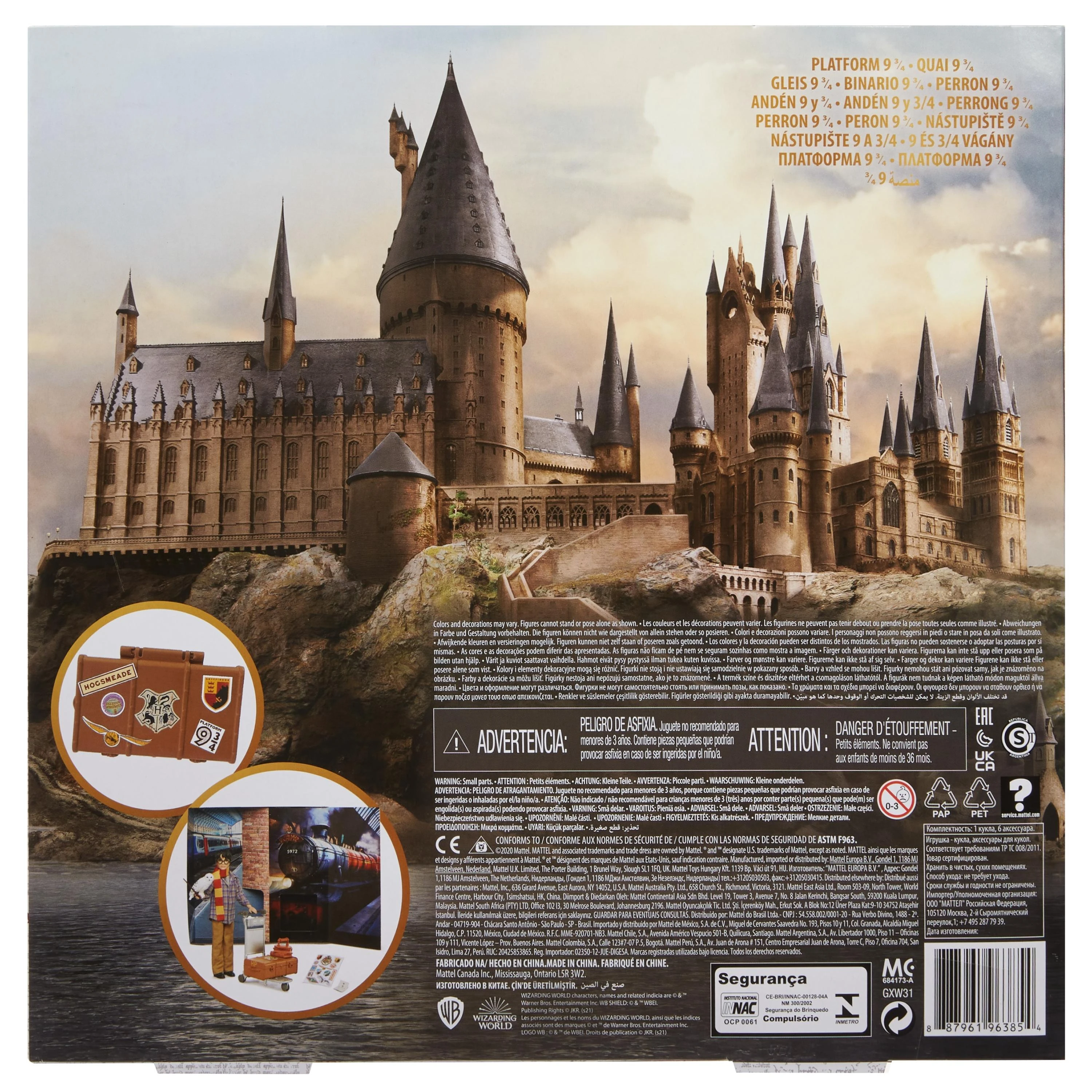 Mattel „Harry Potter“ rinkinys Hario pirmoji kelionė į Hogvartsą