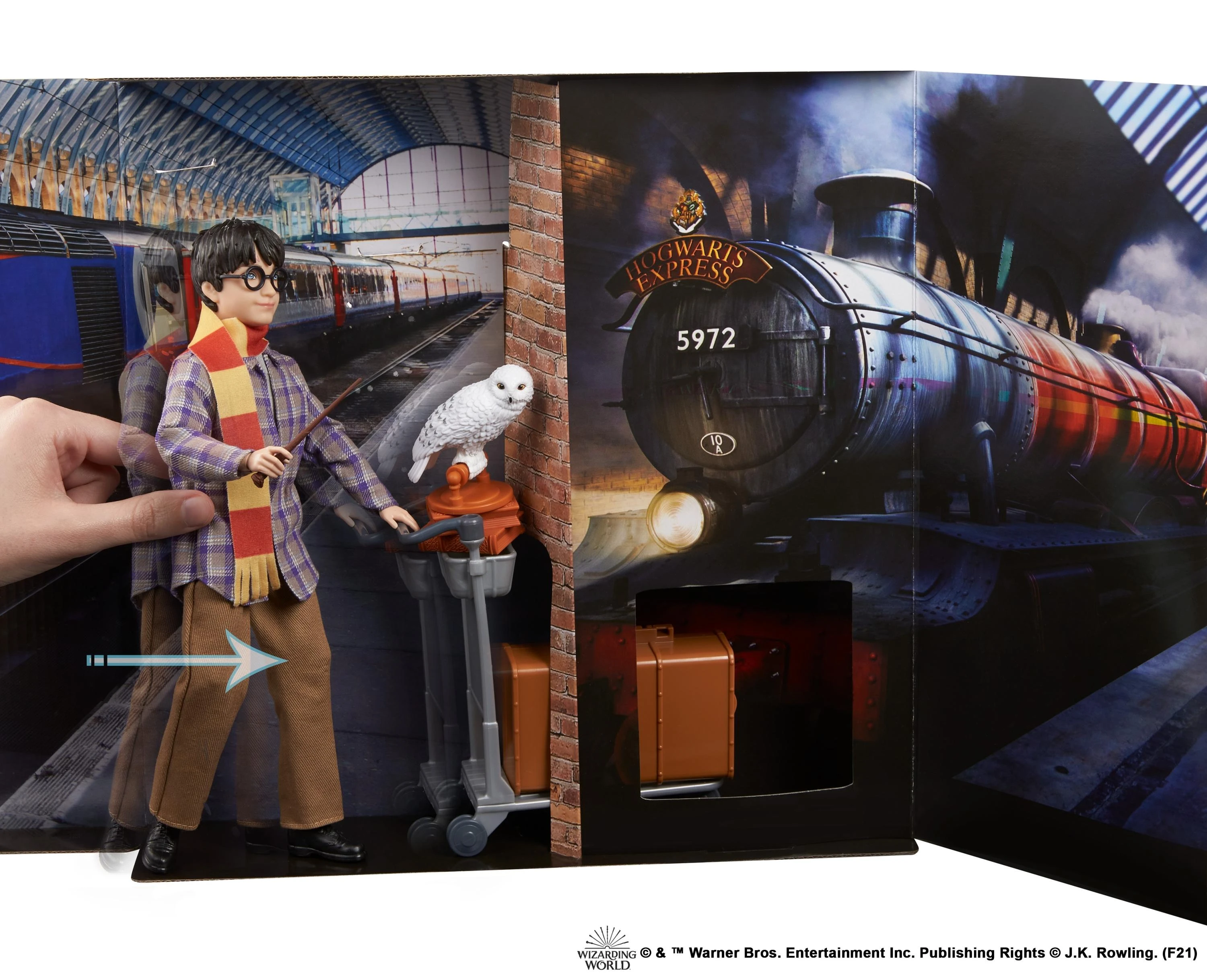 Mattel „Harry Potter“ rinkinys Hario pirmoji kelionė į Hogvartsą