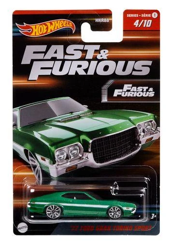 Mattel HOT WHEELS automodeliukai iš filmo Greiti ir įsiutę (HNR88)