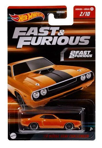 Mattel HOT WHEELS automodeliukai iš filmo Greiti ir įsiutę (HNR88)
