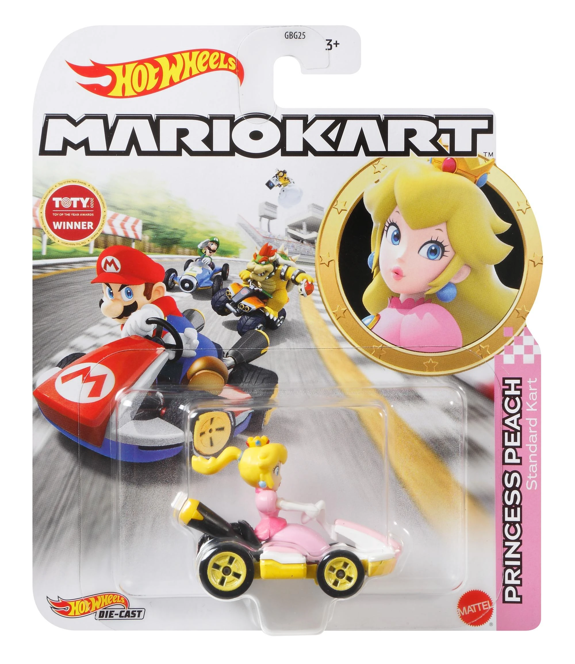 Mattel Hot Wheels automodeliukas Mario Kart