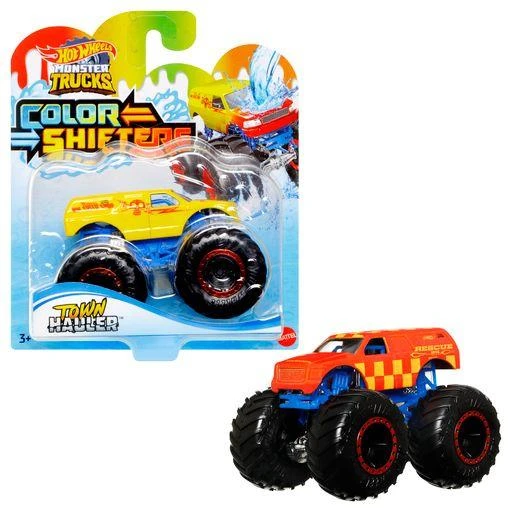 Mattel Hot Wheels džipai pakeisk spalvą