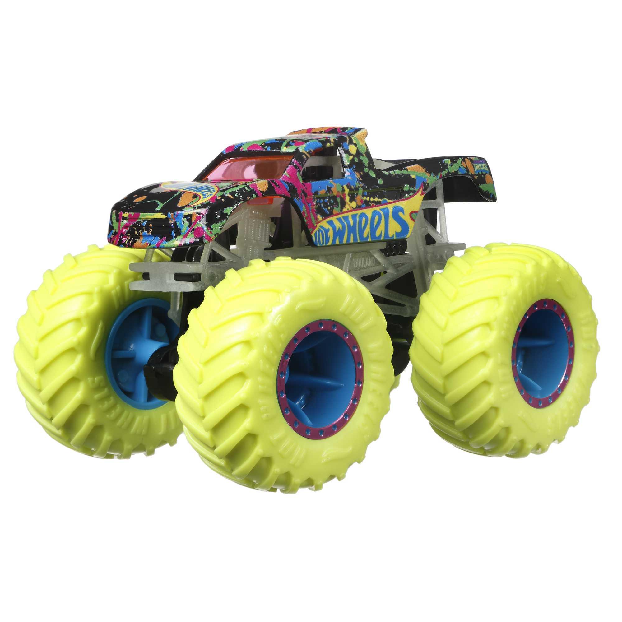 Mattel Hot Wheels džipas šviečiantis tamsoje
