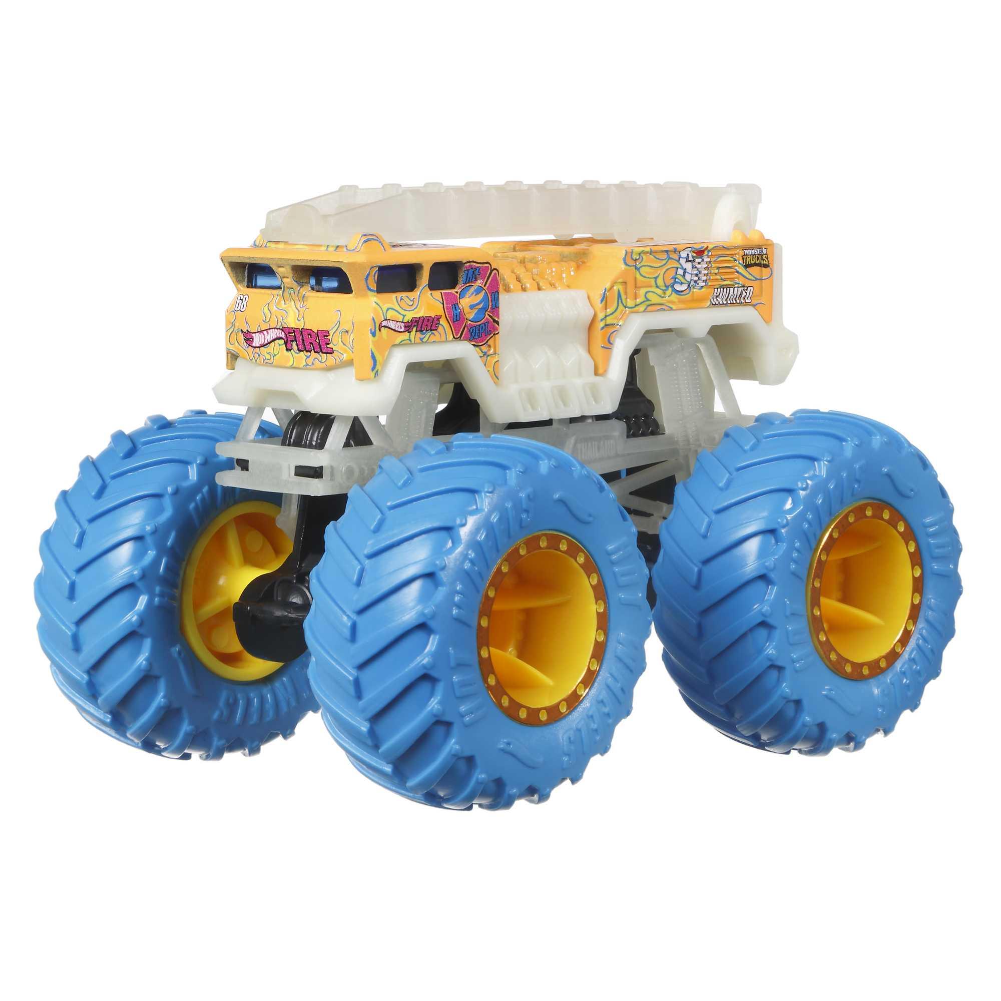 Mattel Hot Wheels džipas šviečiantis tamsoje
