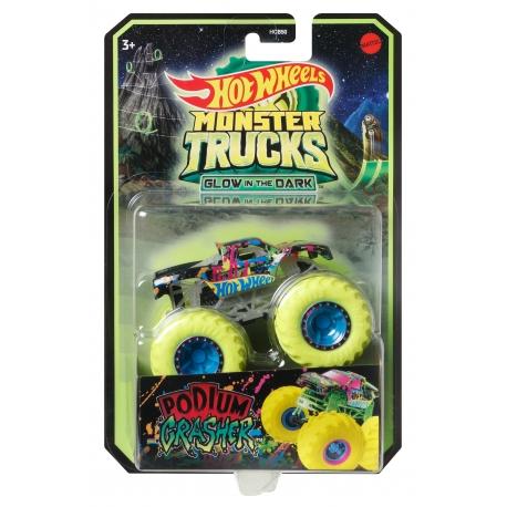 Mattel Hot Wheels džipas šviečiantis tamsoje