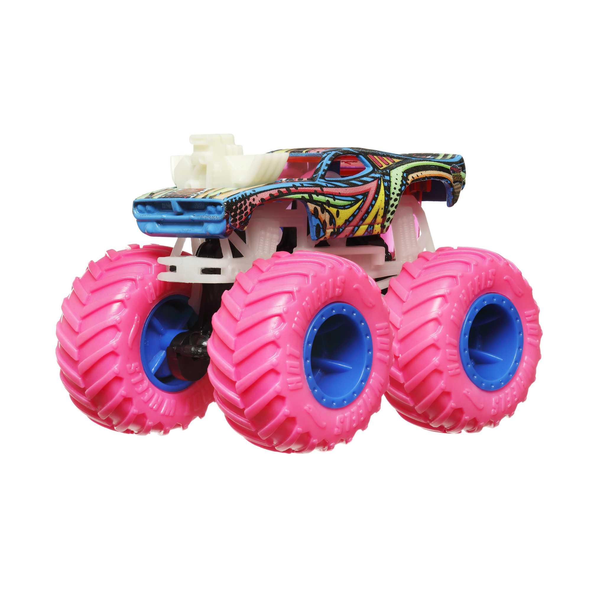 Mattel Hot Wheels džipas šviečiantis tamsoje