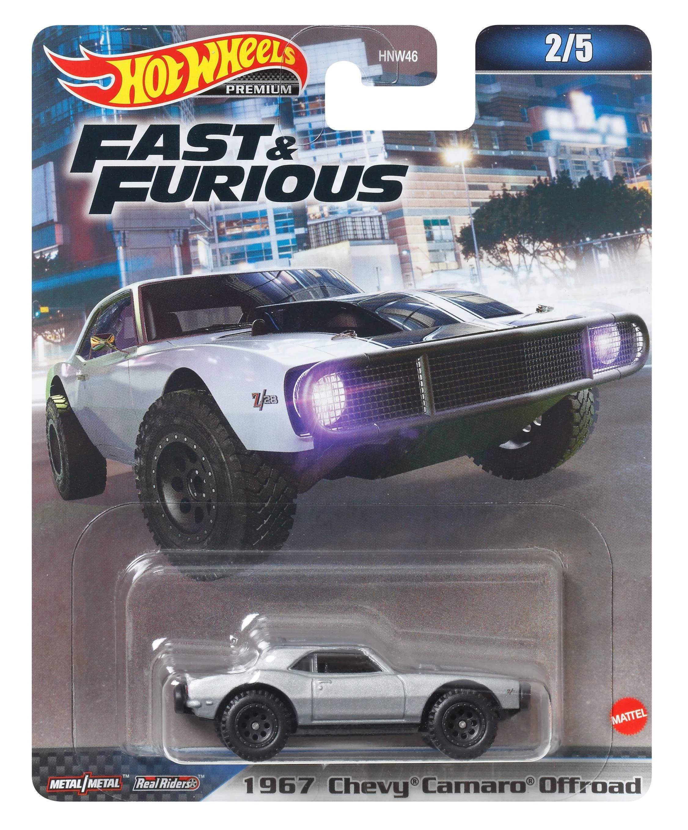Mattel HOT WHEELS PREMIUM automodeliukas iš filmo Greiti ir įsiutę (HNW46)