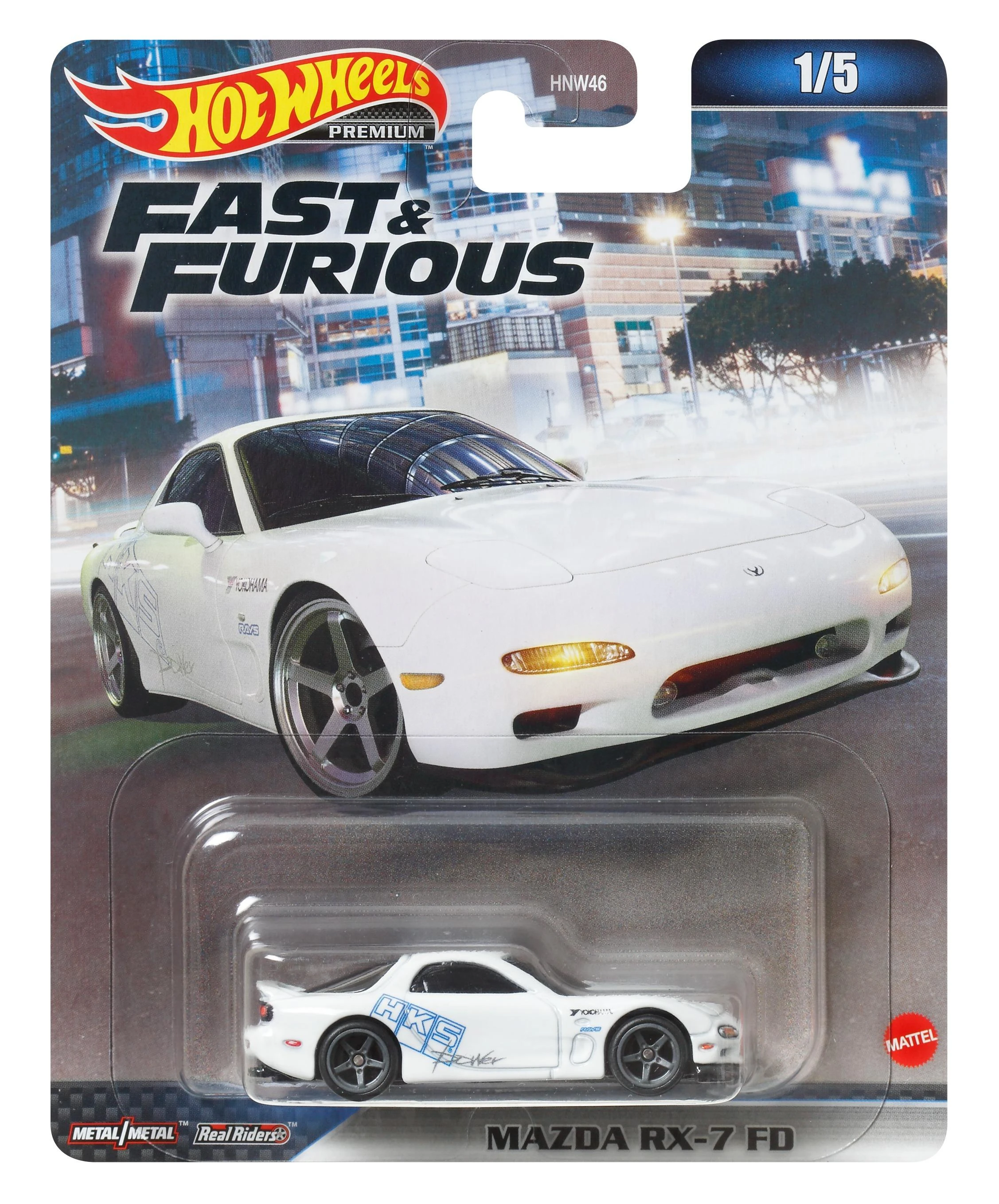 Mattel HOT WHEELS PREMIUM automodeliukas iš filmo Greiti ir įsiutę (HNW46)