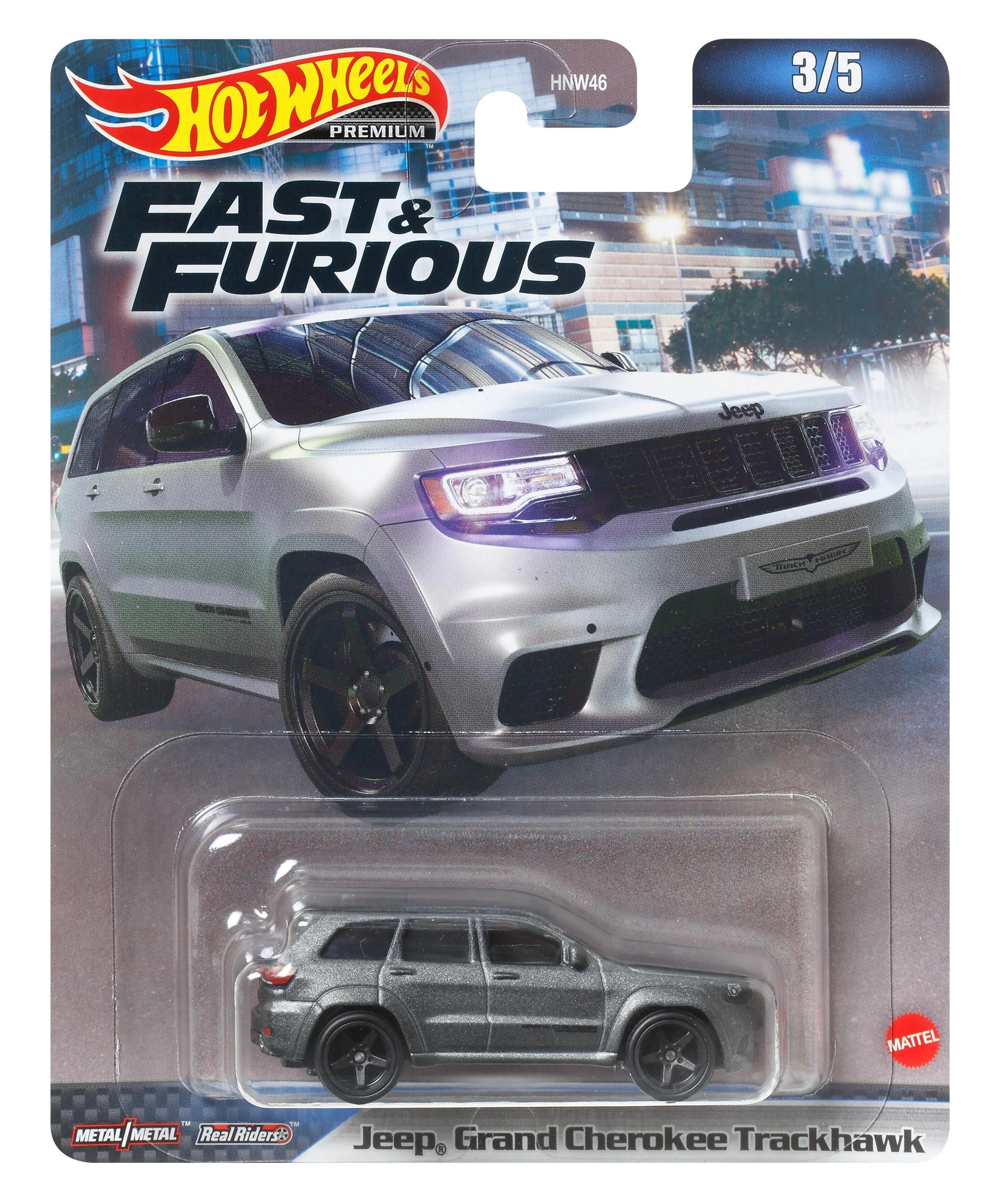 Mattel HOT WHEELS PREMIUM automodeliukas iš filmo Greiti ir įsiutę (HNW46)