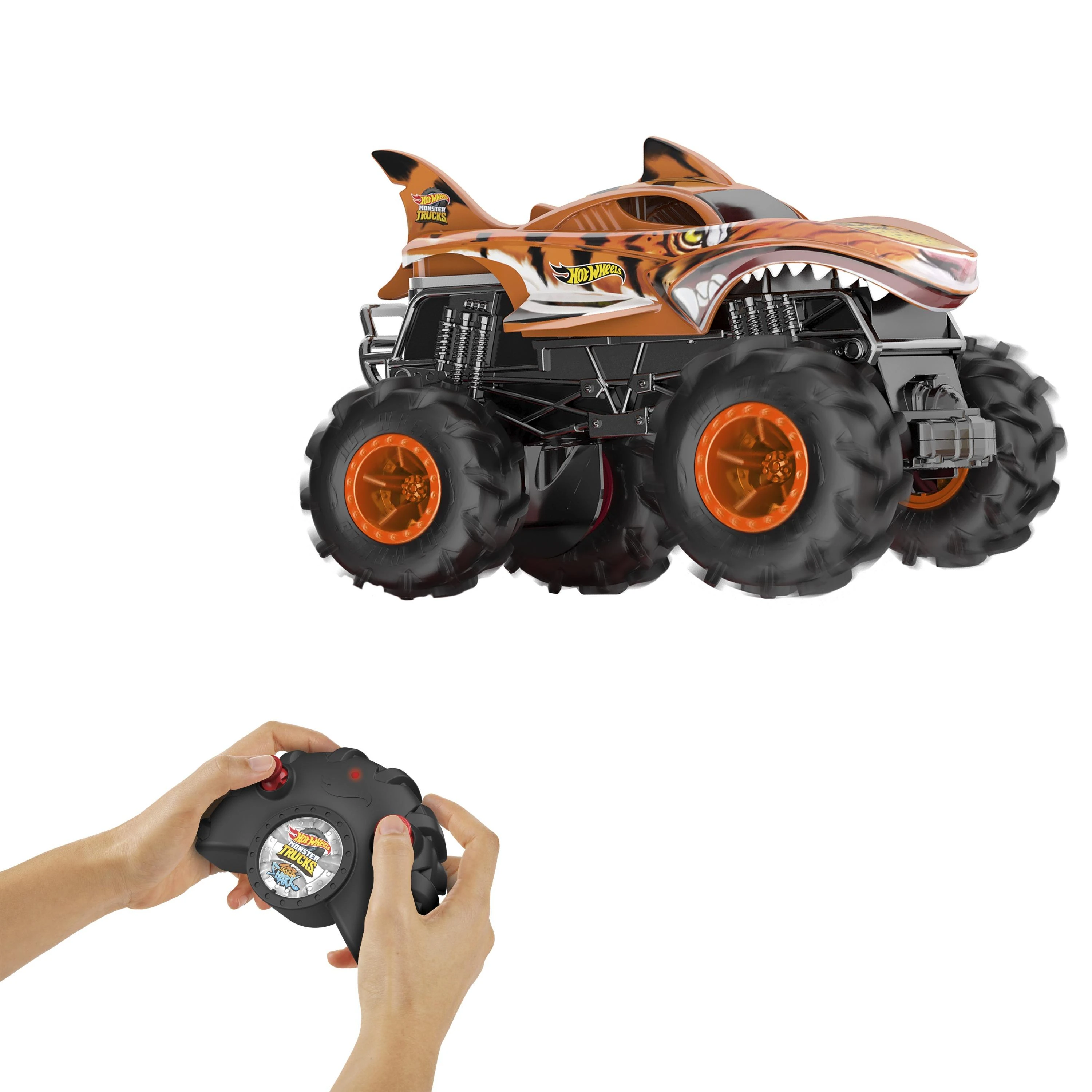 Mattel HOT WHEELS RC automodelis – Tigrinis ryklys (HNV03)