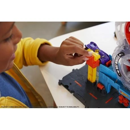 Mattel Hot Wheels rinkinys „Besisukanti padangų gamykla“