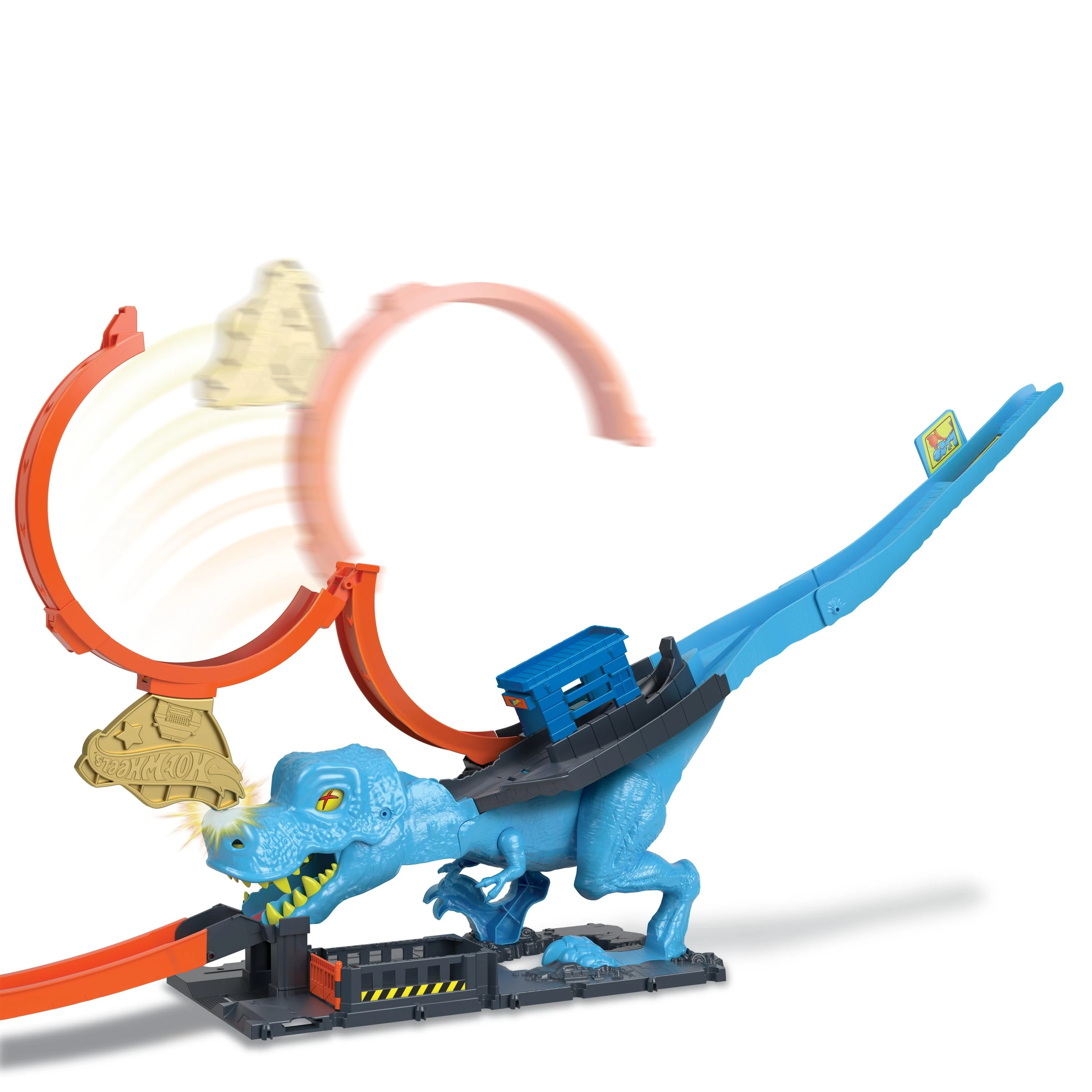 Mattel Hot Wheels rinkinys „Dinozauras su kilpa“
