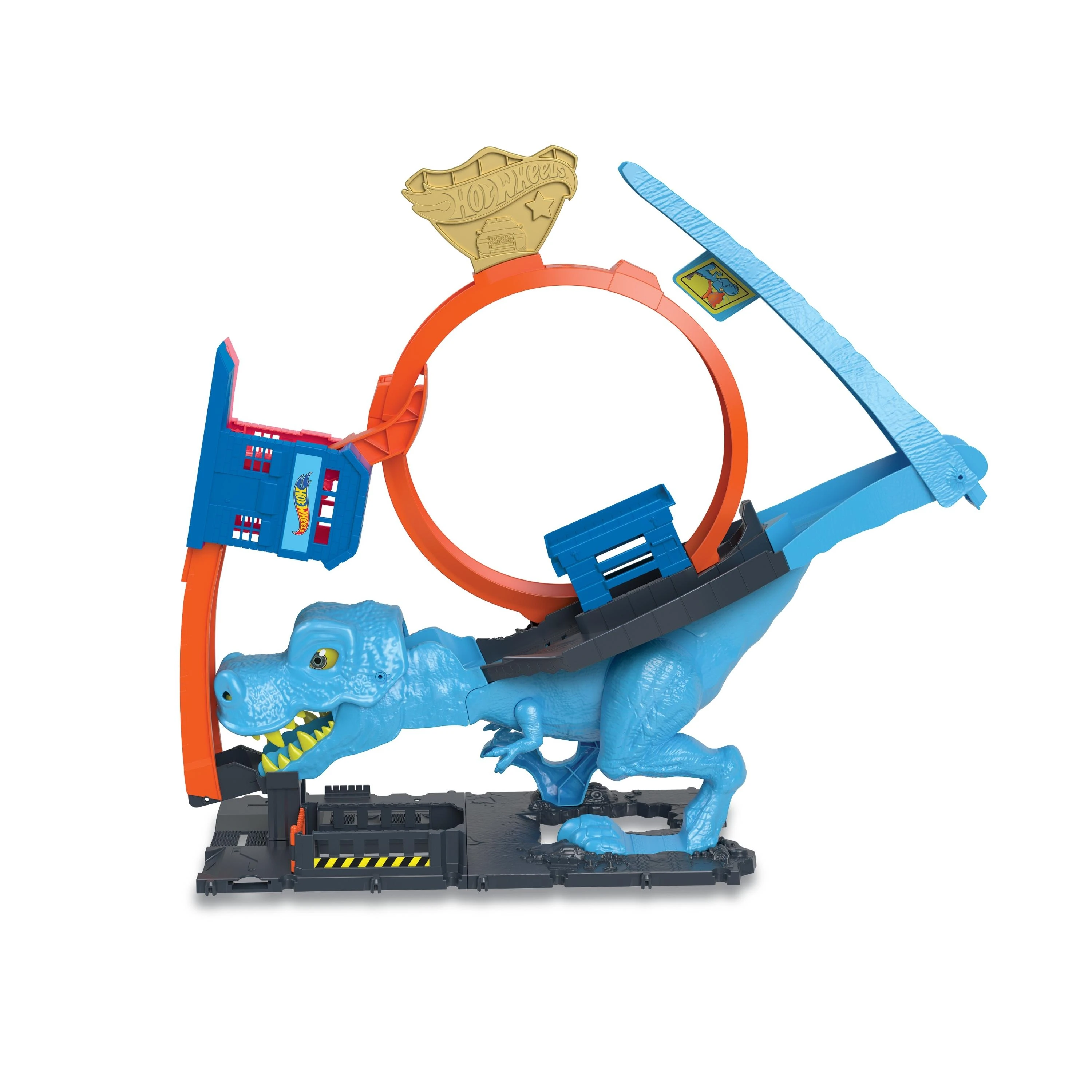 Mattel Hot Wheels rinkinys „Dinozauras su kilpa“