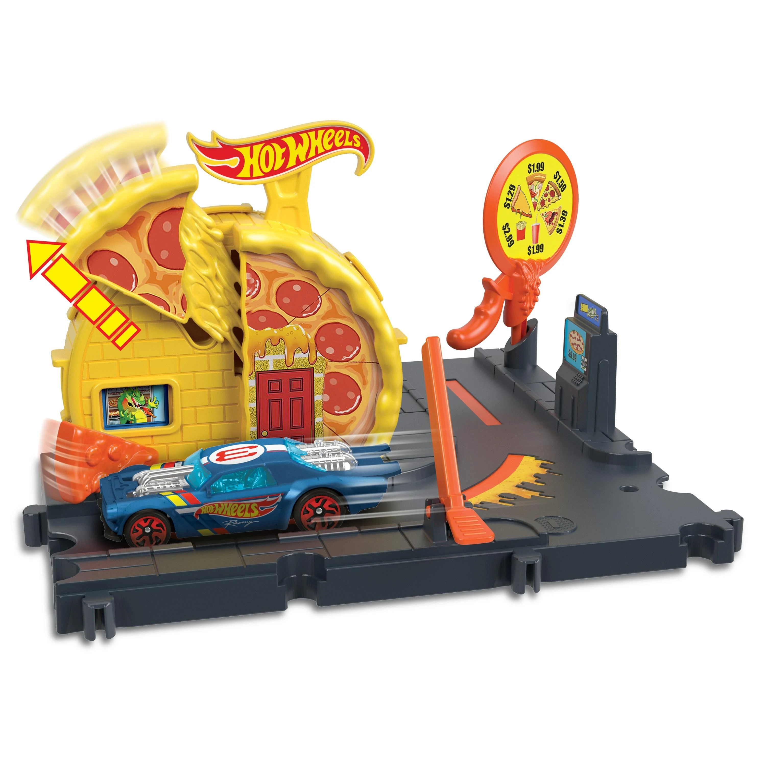 Mattel HOT WHEELS CITY rinkinys – Miestas (HMD53)