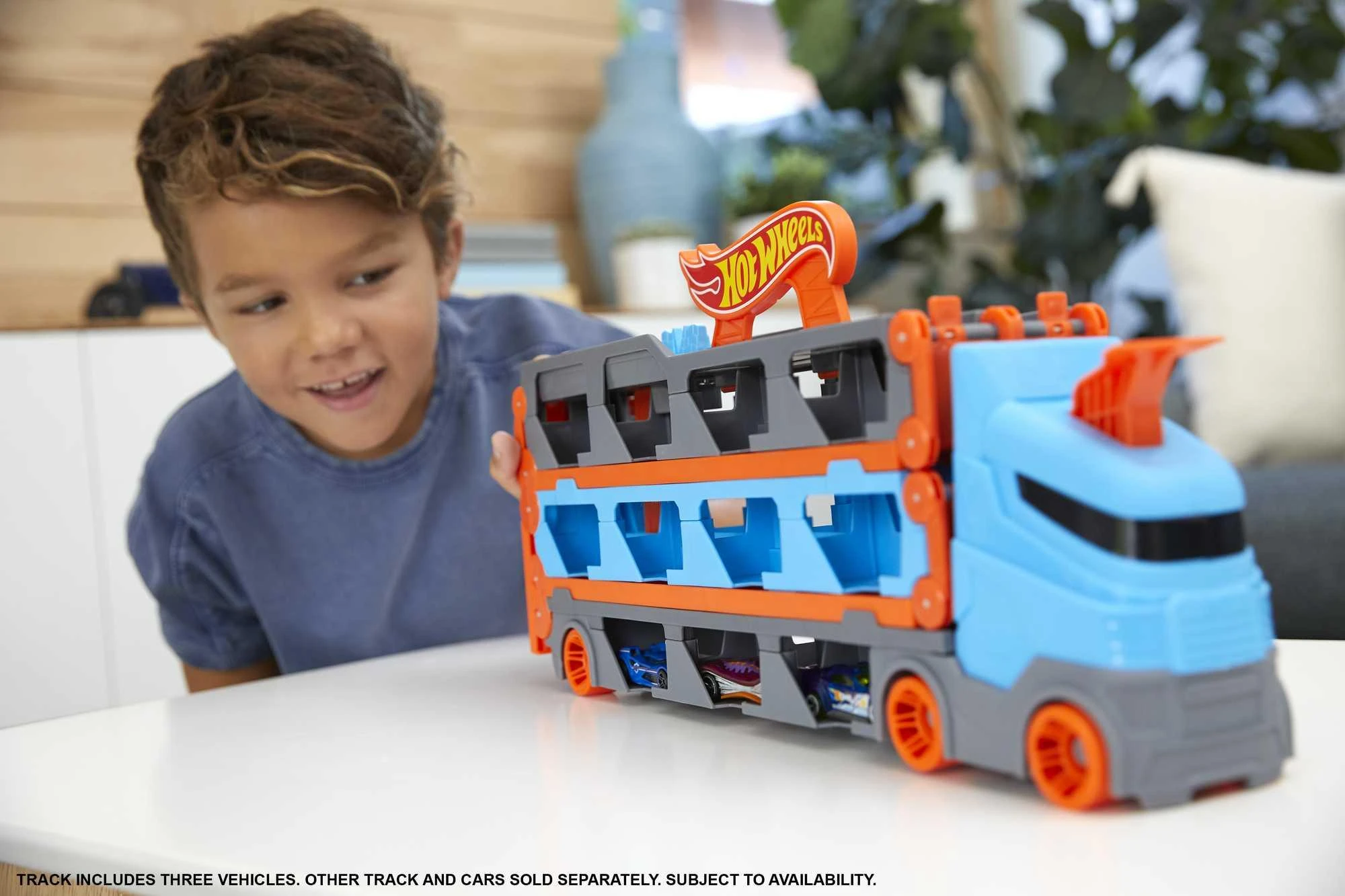 HOT WHEELS transporteris - greitkelis