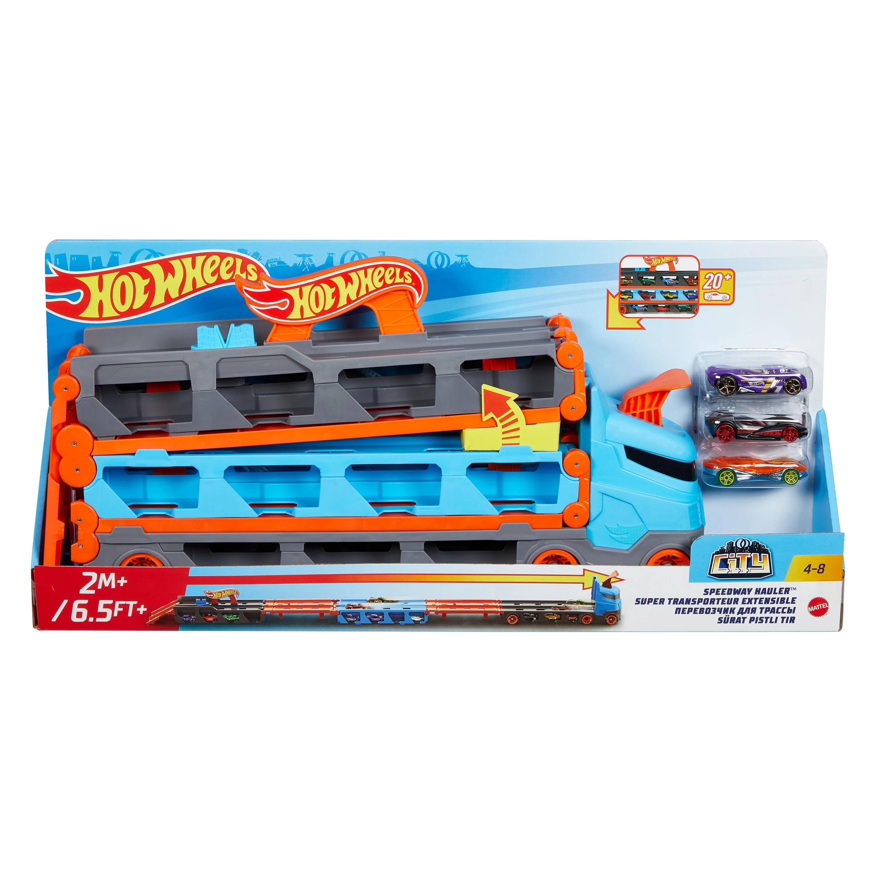 HOT WHEELS transporteris - greitkelis