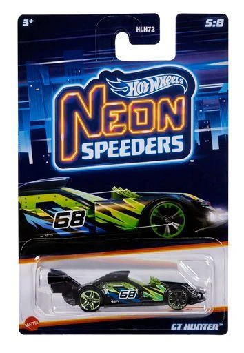 Mattel HOT WHEELS neoniniai lenktyniniai automodeliukai (HLH72)