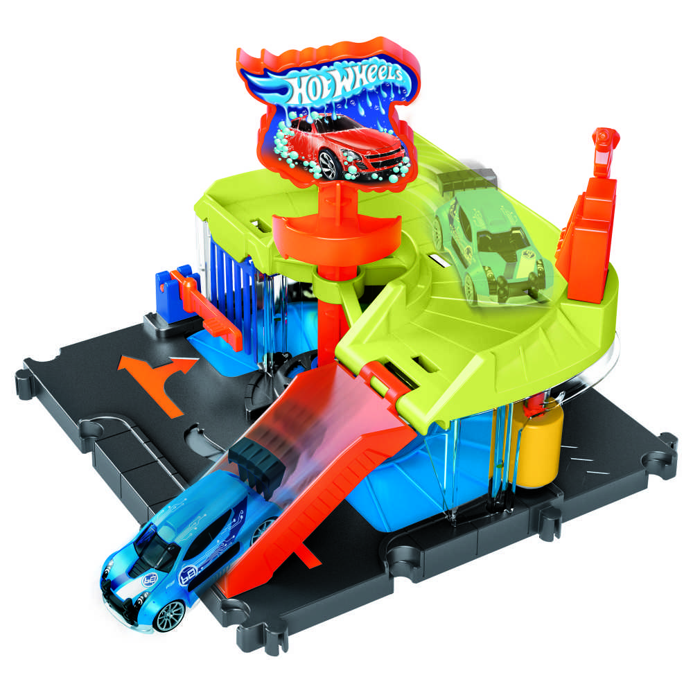 Hot Wheels mietas žaidimo rinkinys „Plovykla" 2022